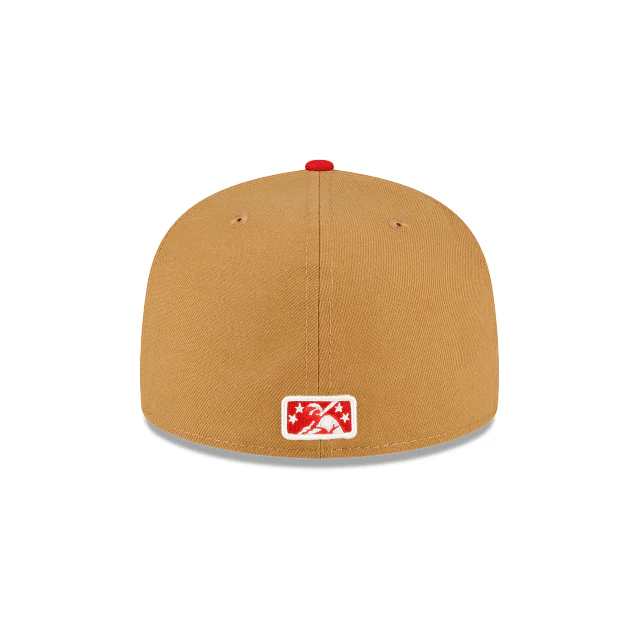 El Paso Chihuahuas Wheat 59FIFTY Fitted Hat