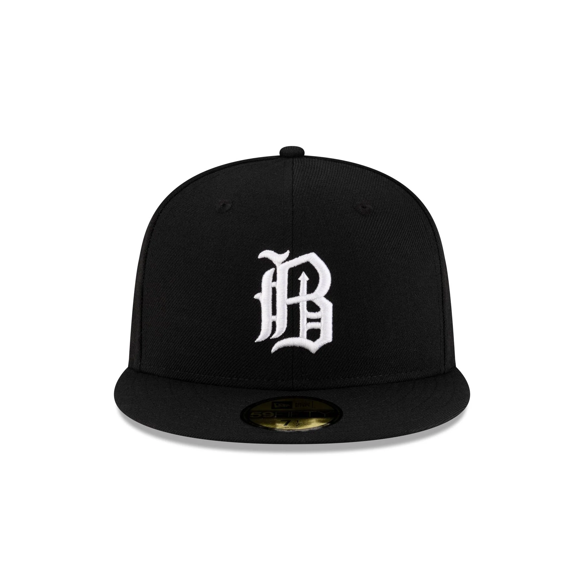 Just Caps Gothic Script Birmingham Barons 59FIFTY Fitted Hat