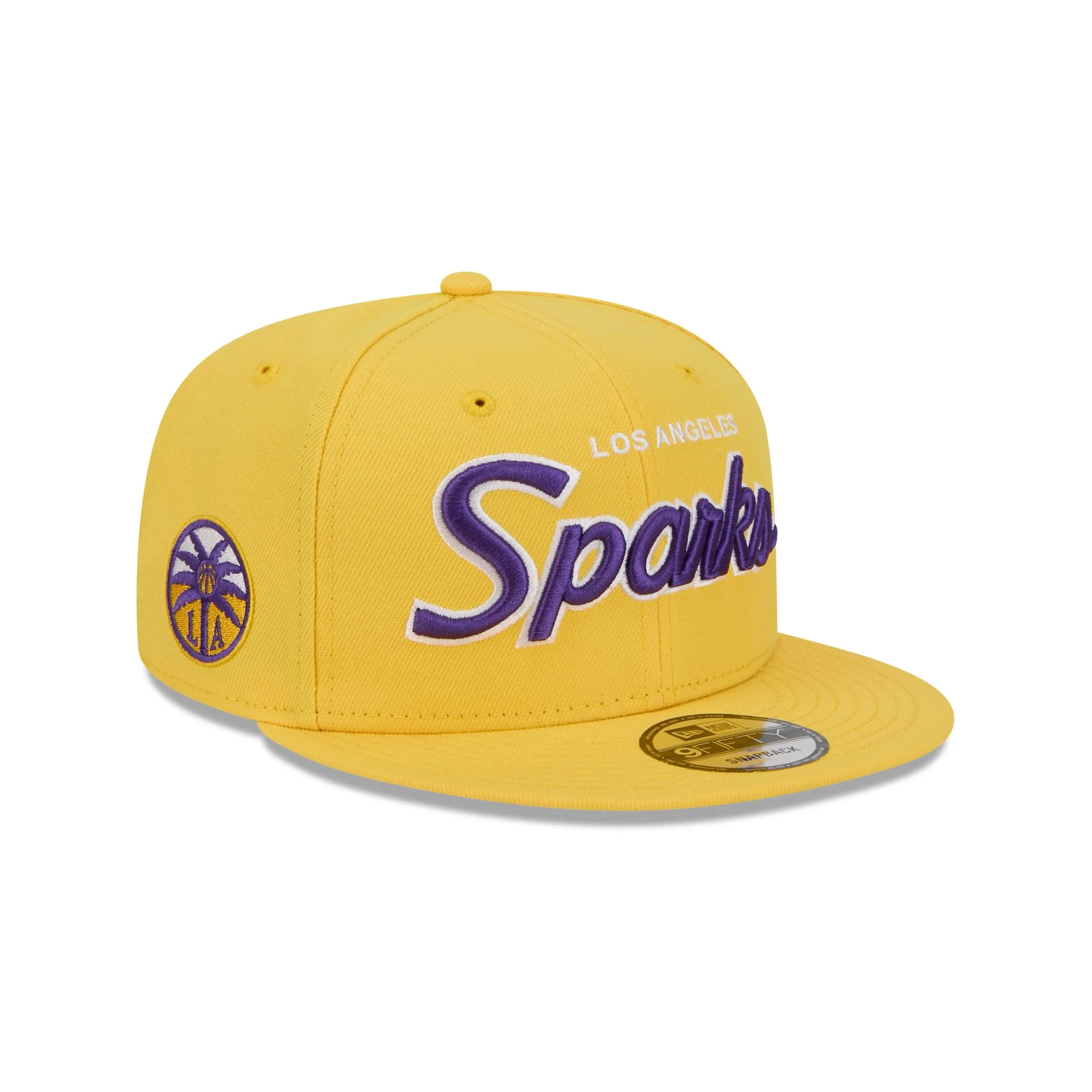 Los Angeles Sparks Script 9FIFTY Snapback Hat