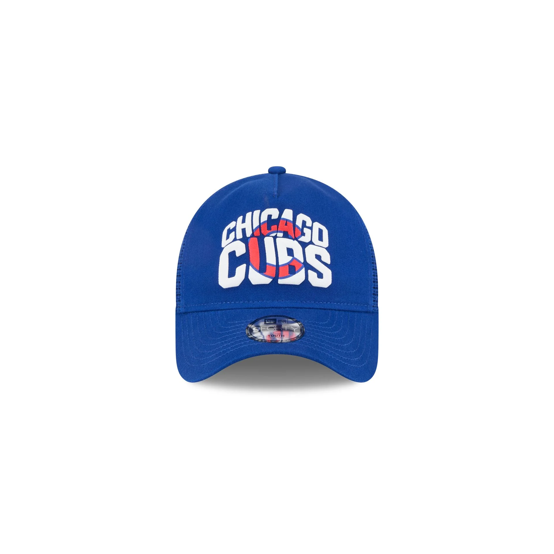 Chicago Cubs Kids Chalk 9FORTY A-Frame Trucker Hat