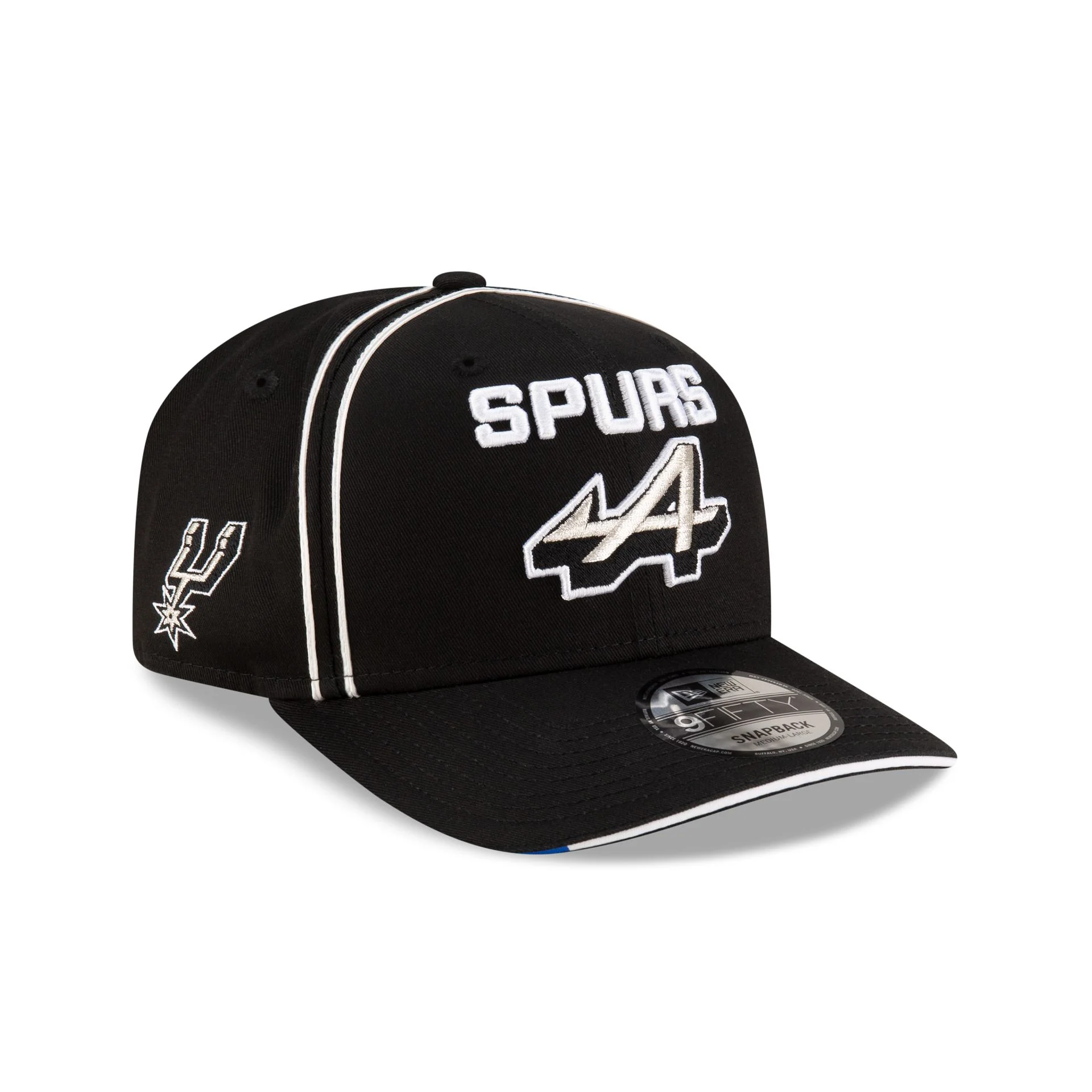 BWT Alpine F1 Team x San Antonio Spurs 9FIFTY Pre-Curve Snapback Hat