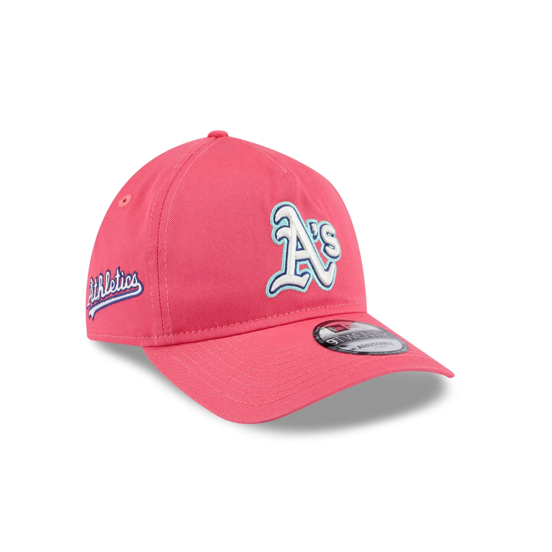 Athletics Coral 9TWENTY A-Frame Adjustable Hat