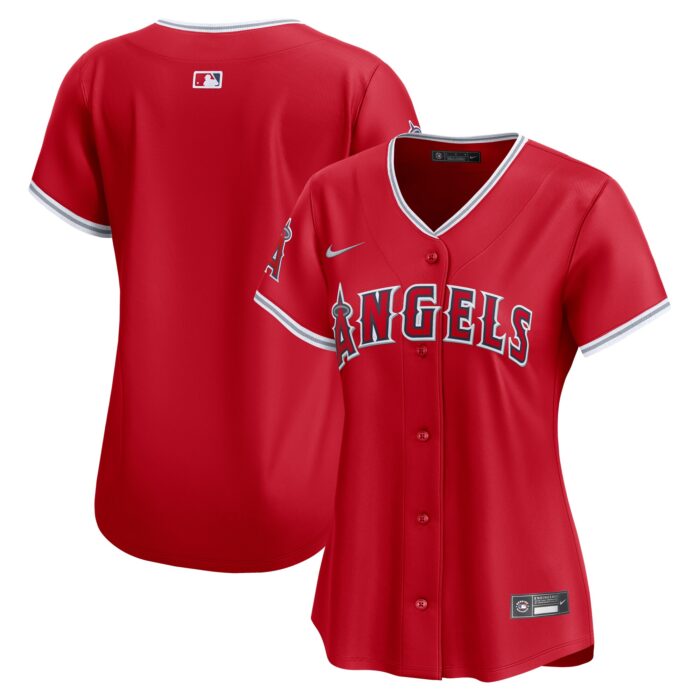 Women’s Los Angeles Angels  Nike Red  Alternate Limited Jersey