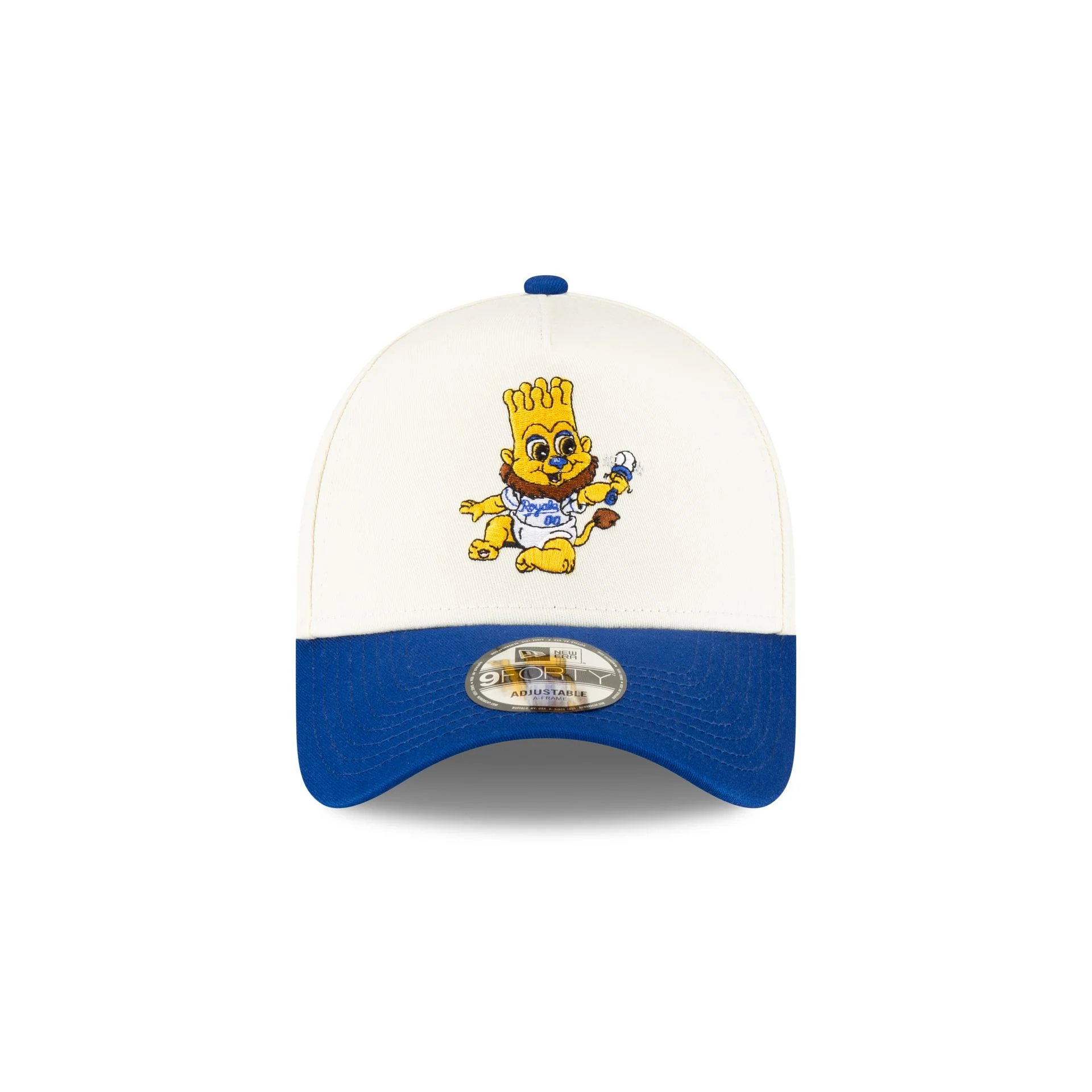 Kansas City Royals Mini Mascot 9FORTY A-Frame Snapback Hat
