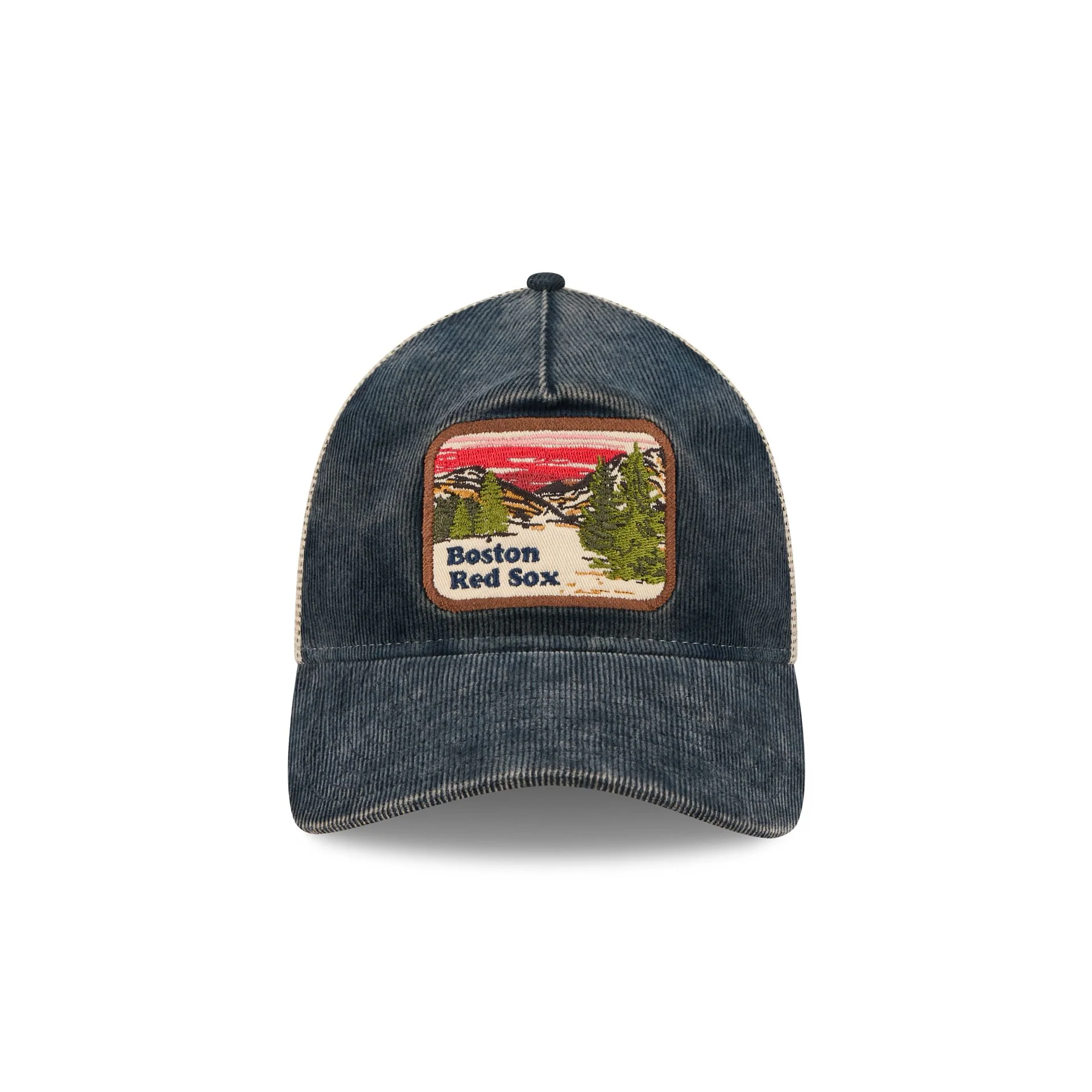 Boston Red Sox Vintage Landscape 9TWENTY A-Frame Trucker Hat