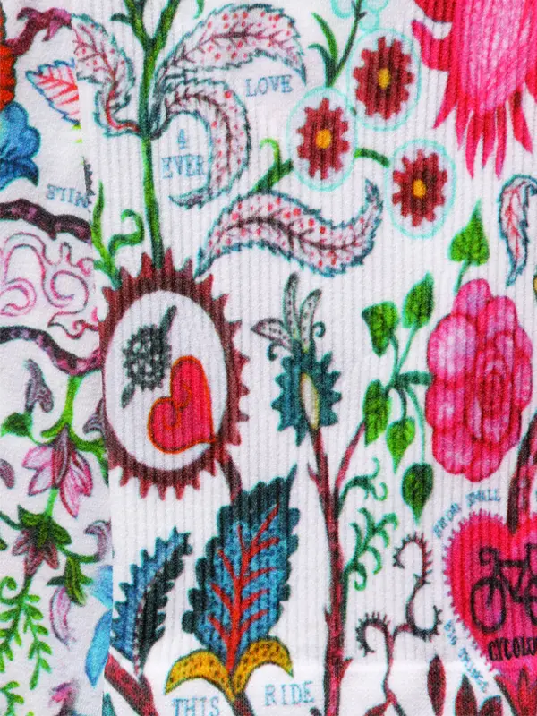 Secret Garden White Sun Sleeves