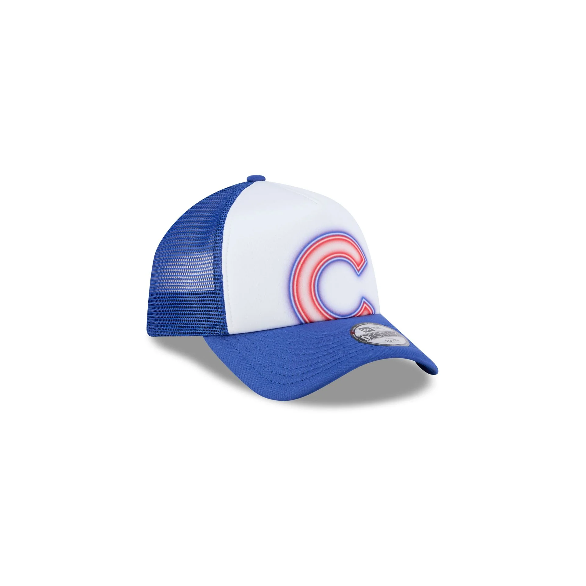 Chicago Cubs Kids Painted 9FORTY A-Frame Trucker Hat