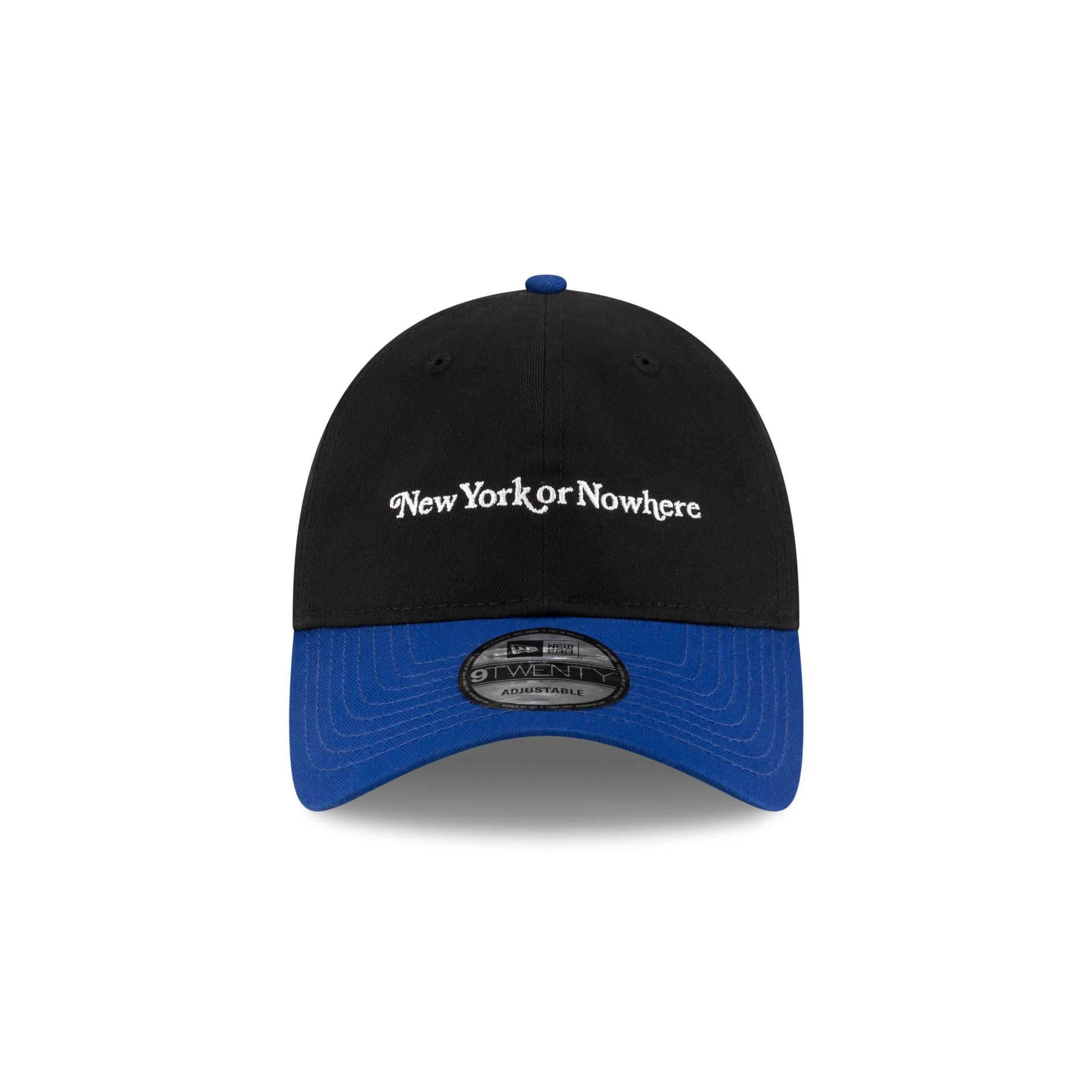 New York or Nowhere x New York Mets Black Wordmark 9TWENTY Adjustable Hat