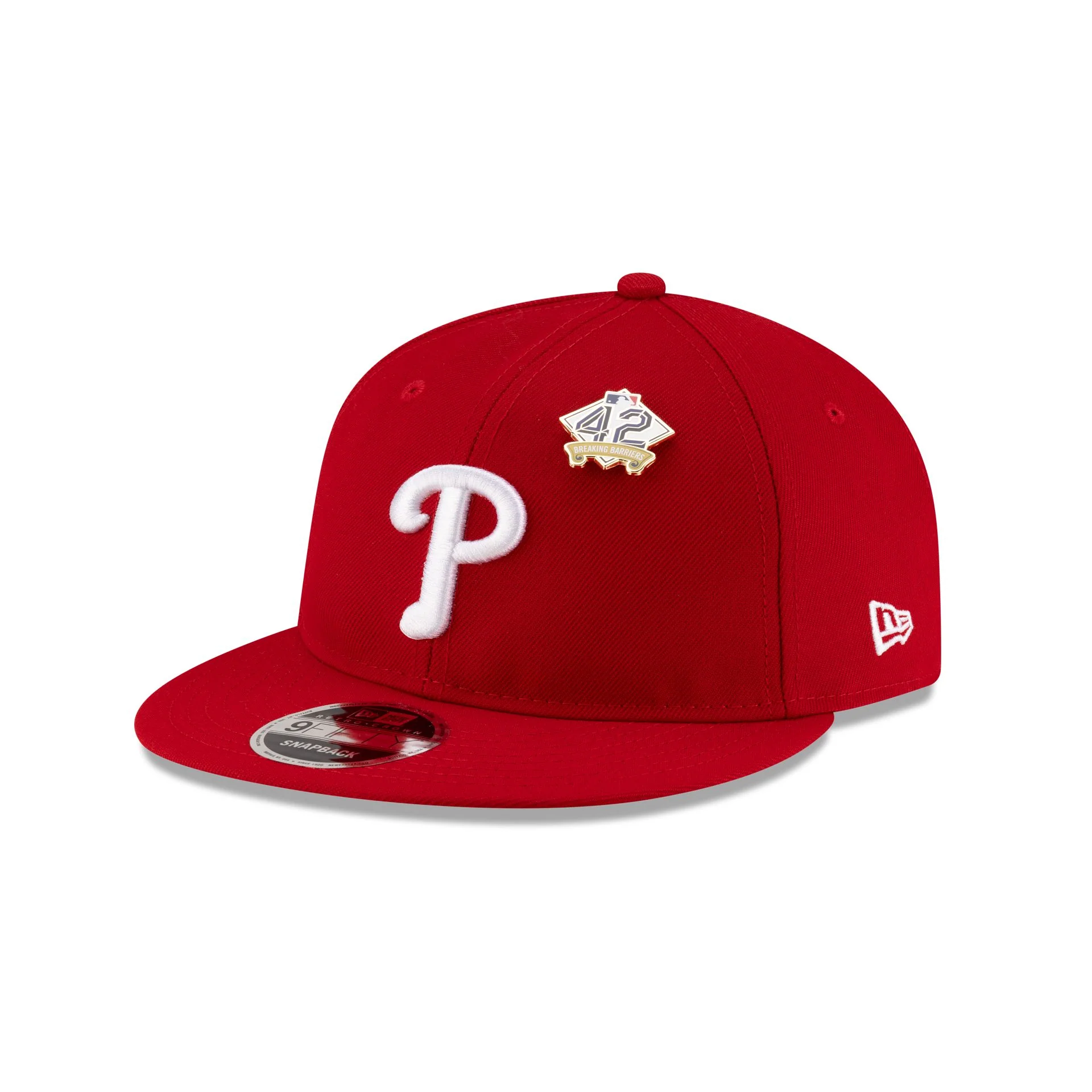 Philadelphia Phillies Jackie Robinson Day 2025 Retro Crown 9FIFTY Snapback Hat