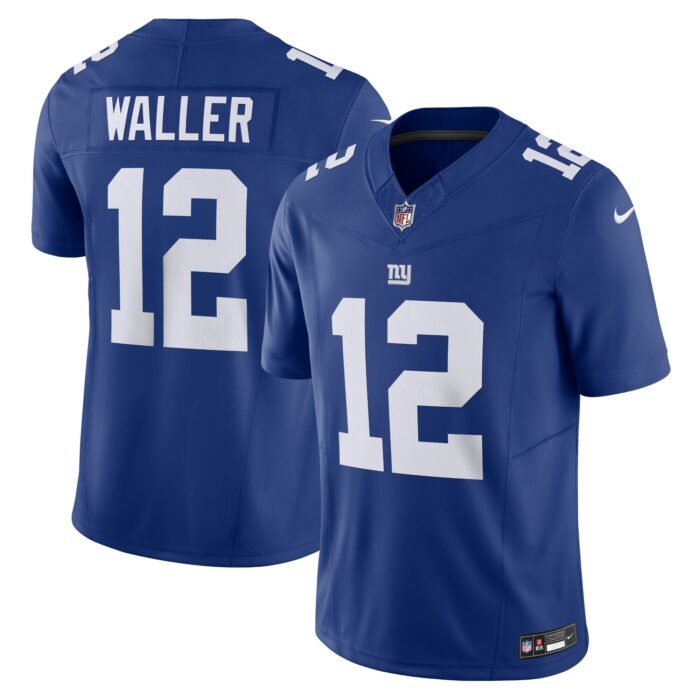 Men’s New York Giants Darren Waller Nike Royal Vapor F.U.S.E. Limited Jersey