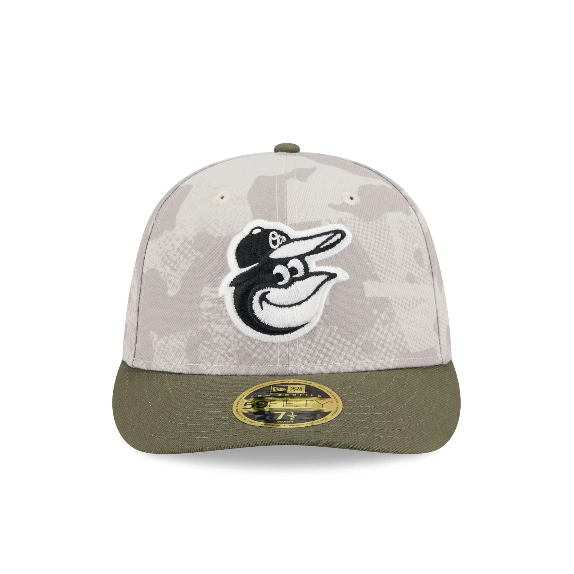 Baltimore Orioles Armed Forces Day 2025 Low Profile 59FIFTY Fitted Hat