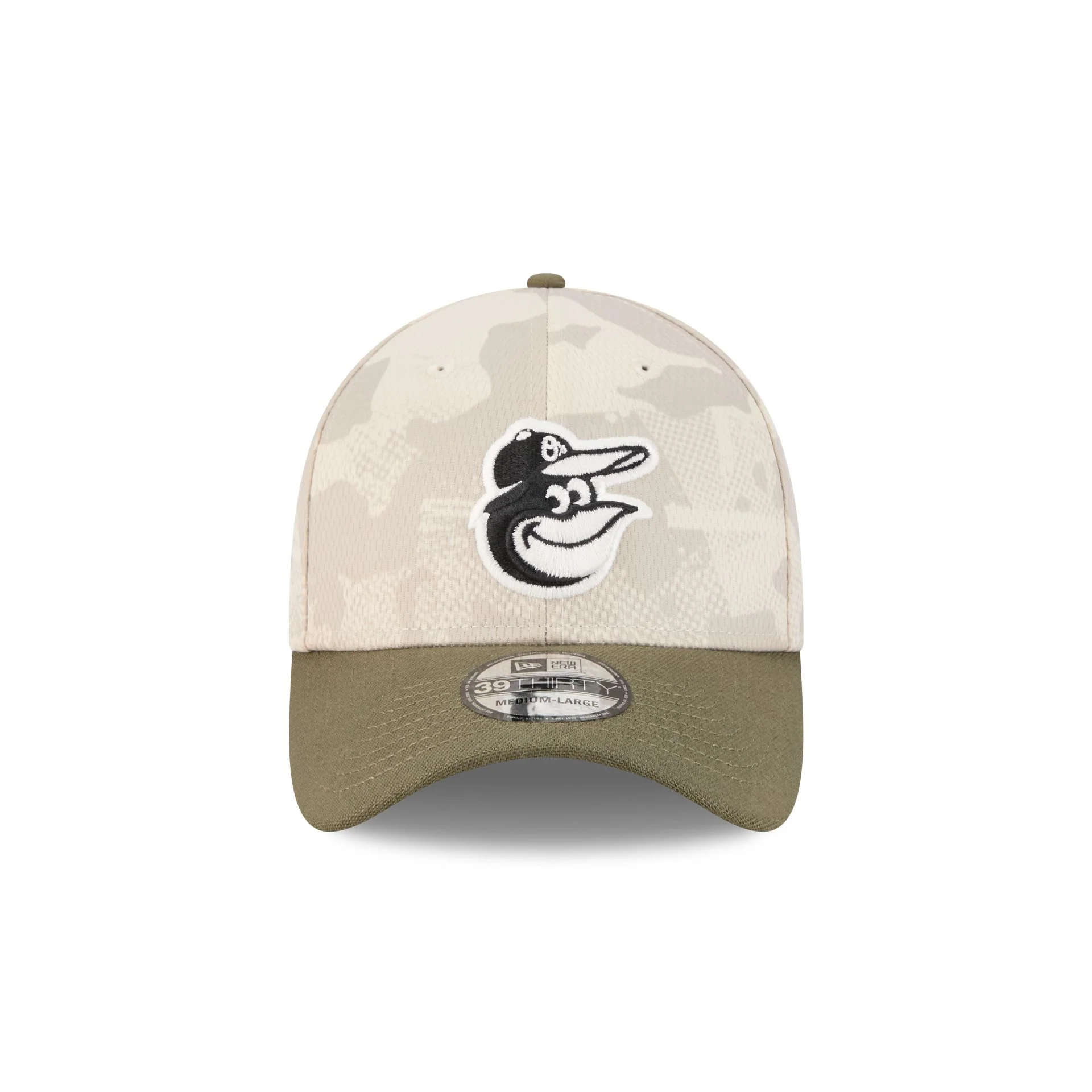 Baltimore Orioles Armed Forces Day 2025 39THIRTY Stretch Fit Hat