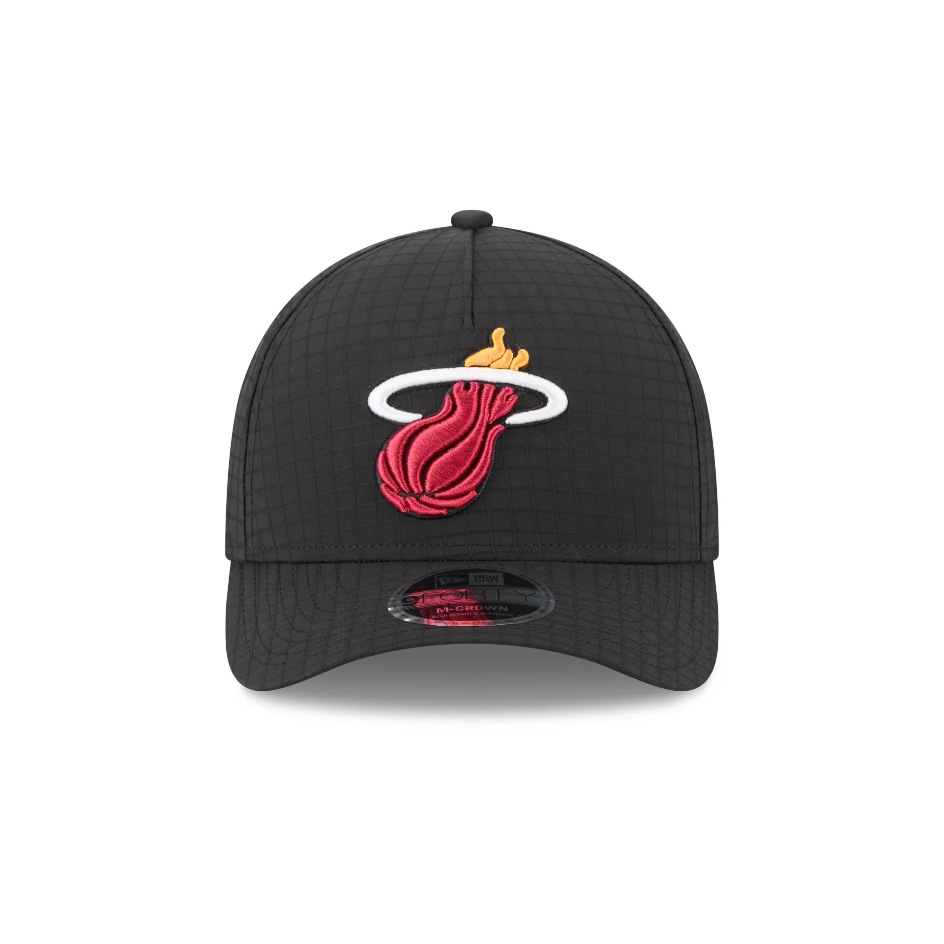 Miami Heat Ripstop 9FORTY M-Crown A-Frame Snapback Hat