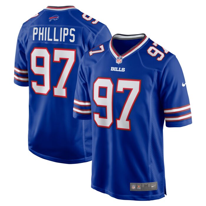 Men’s Buffalo Bills Jordan Phillips Nike Royal Game Jersey