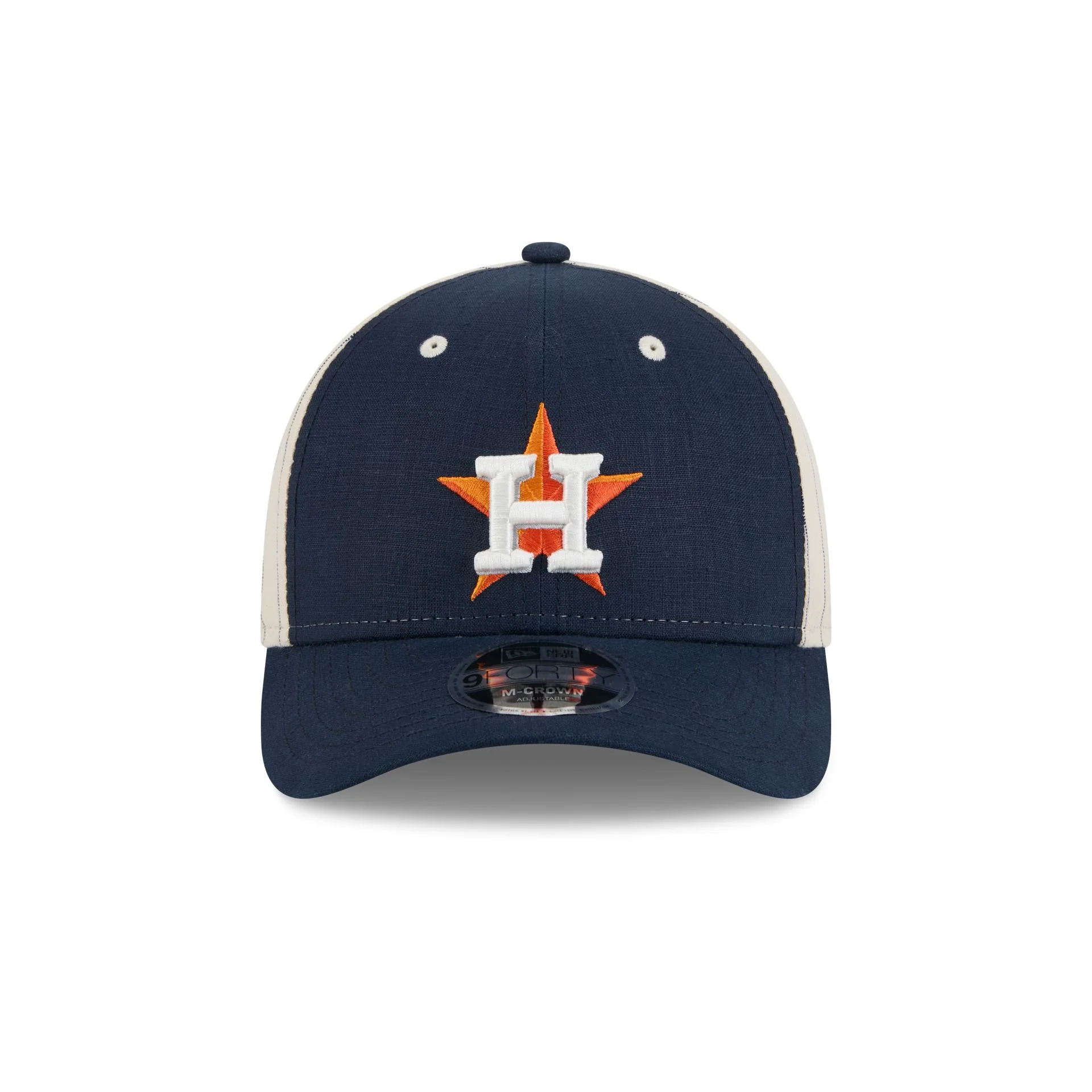 Houston Astros Linen 9FORTY M-Crown Snapback Hat