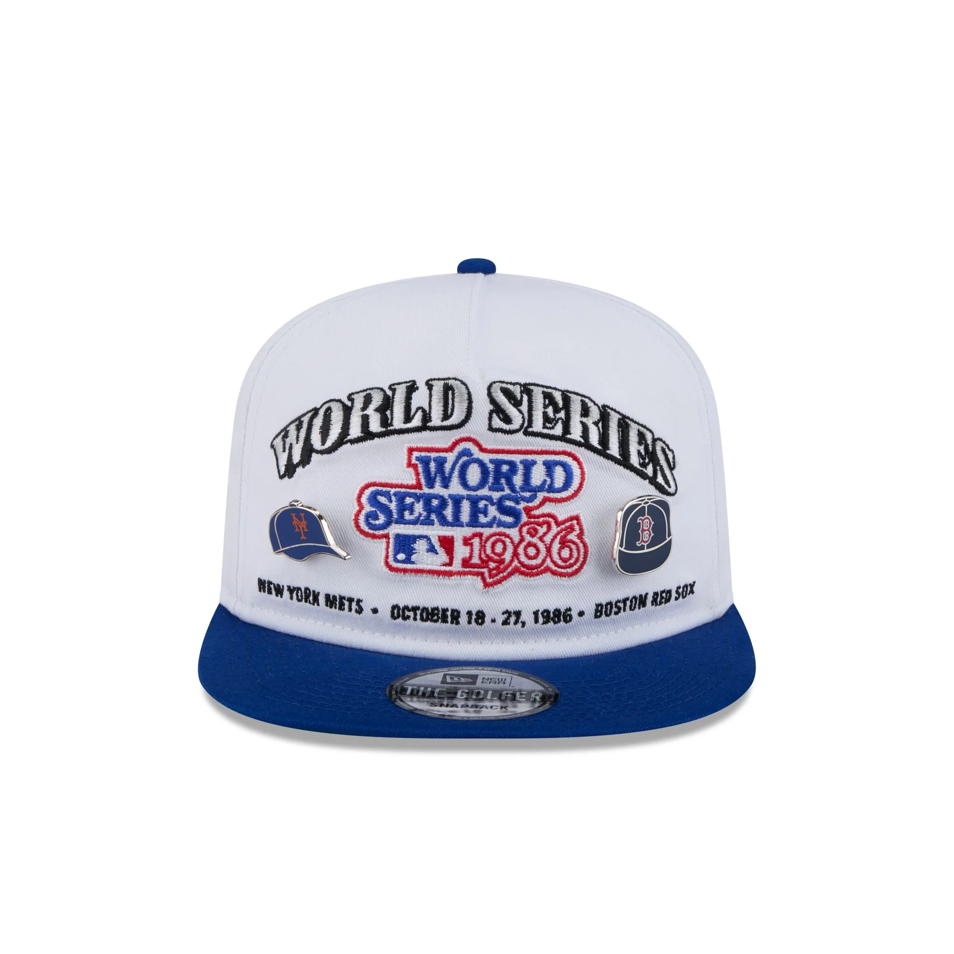 MLB World Series 1986 Championship Pin Golfer Hat