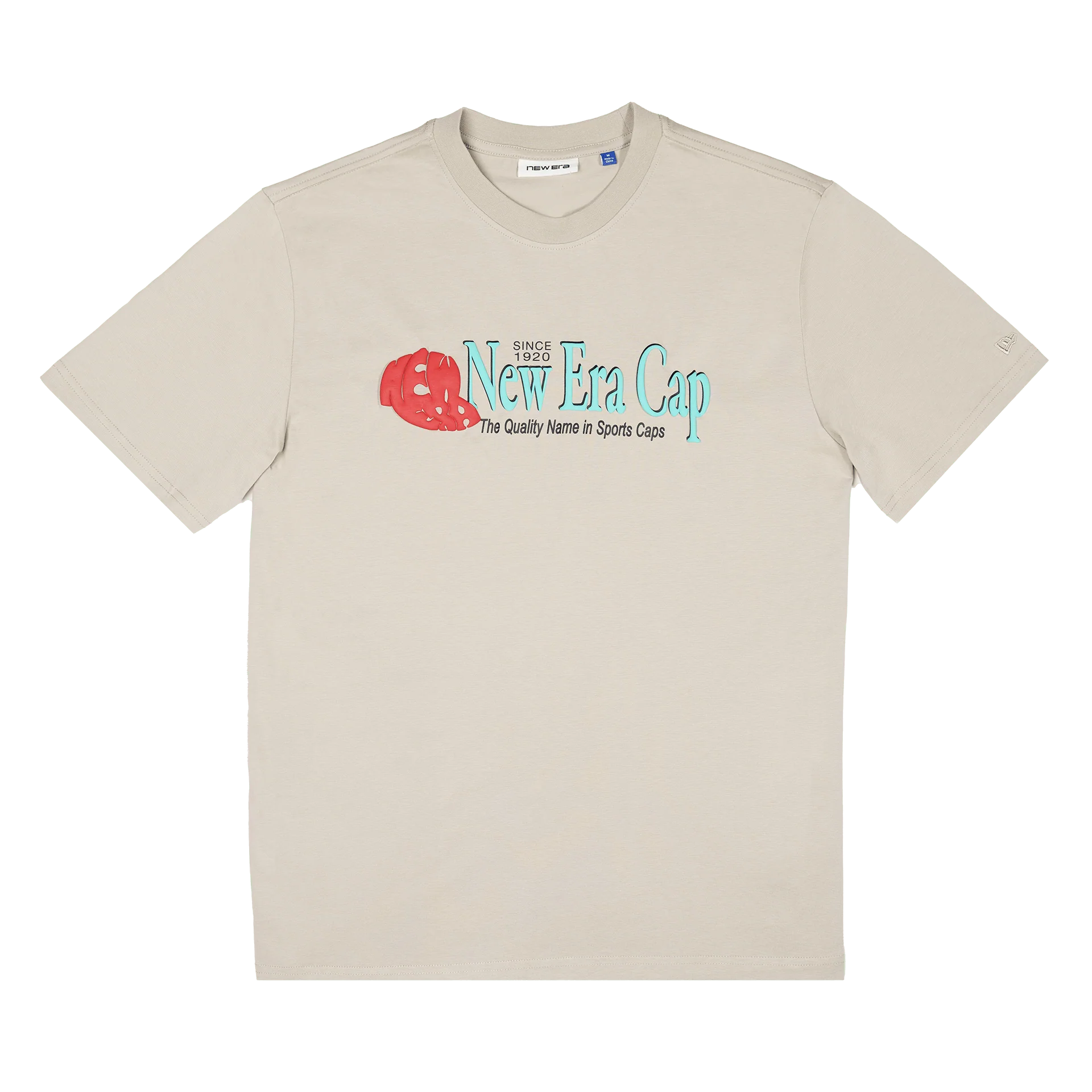 New Era Branded Lock Up '87 Abbey Stone T-Shirt