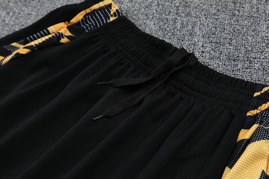 Kit Shirt + Shorts Real Madrid Black/Orange Training 24/25