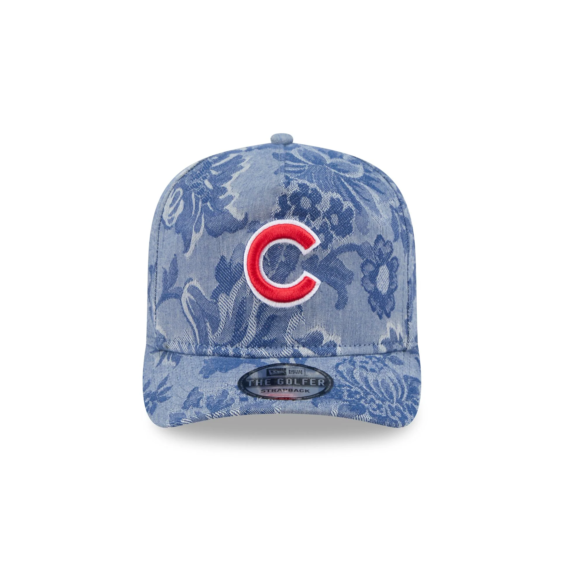 Chicago Cubs Denim Jacquard Golfer Hat