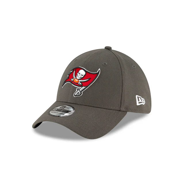 Tampa Bay Buccaneers Team Classic Gray 39THIRTY Stretch Fit Hat
