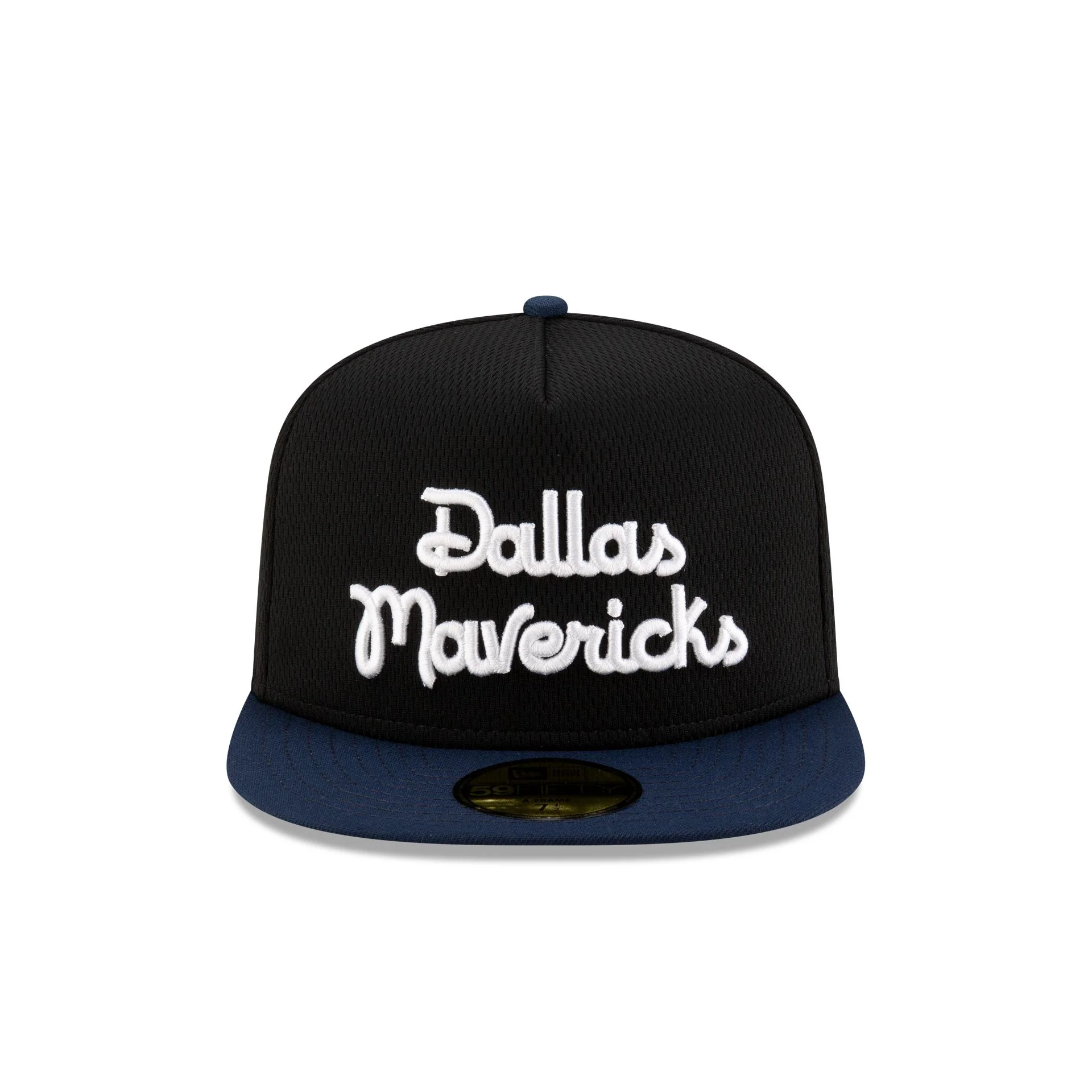 Dallas Mavericks Dashmark Mesh 59FIFTY A-Frame Fitted Hat