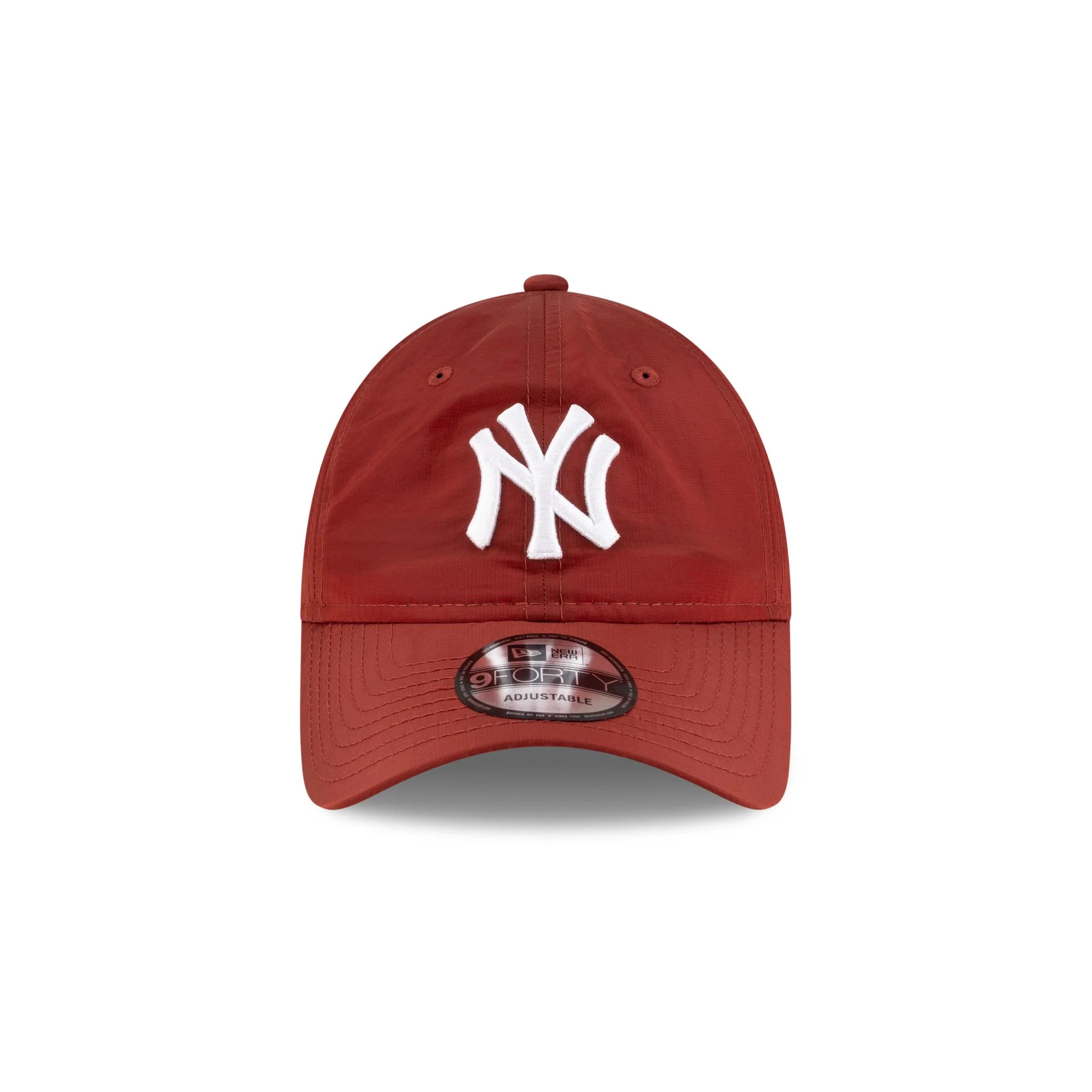 New York Yankees Red Nylon 9FORTY Adjustable Hat