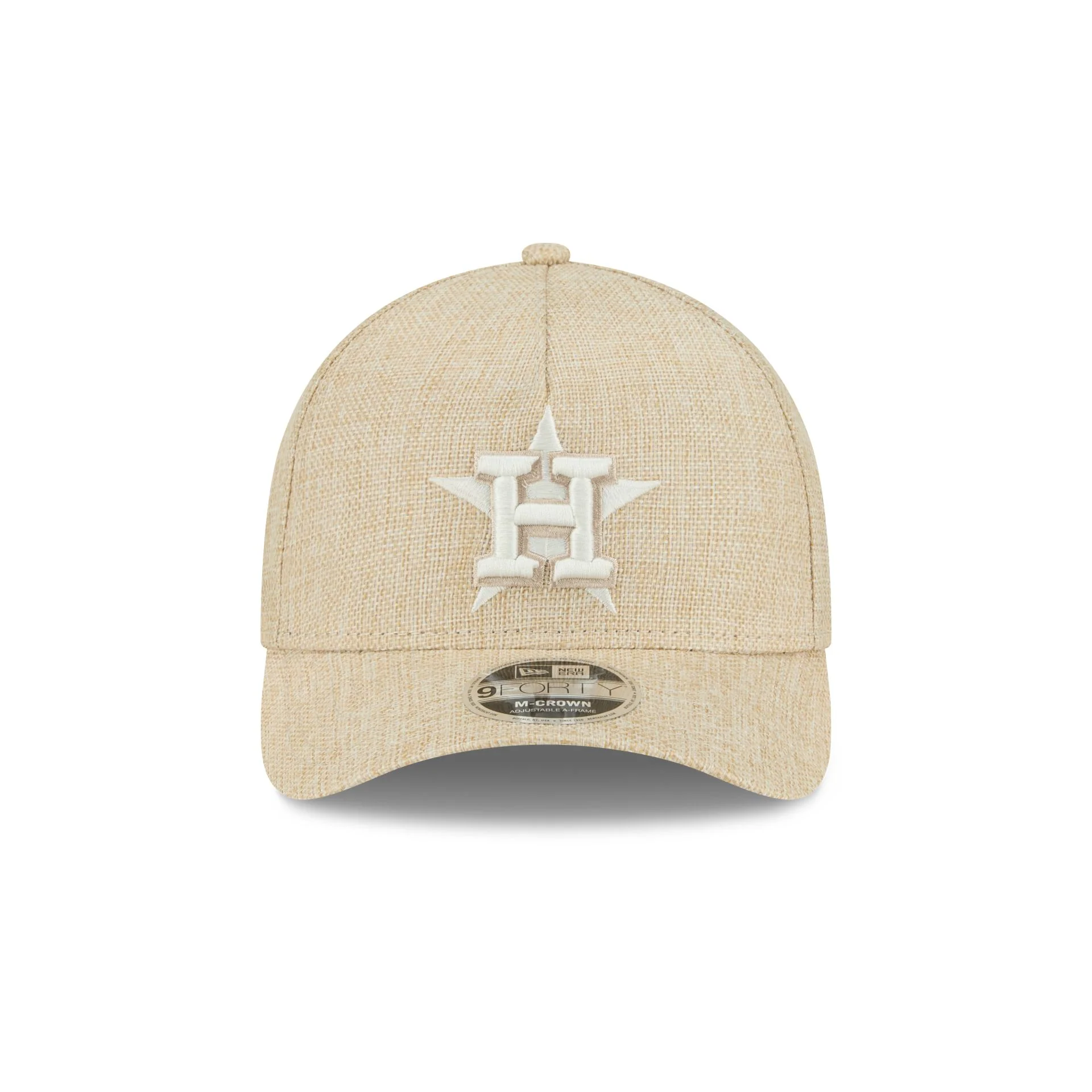 Houston Astros Cotton Weave Stone 9FORTY M-Crown A-Frame Snapback Hat
