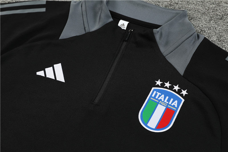 Tracksuit Italy Black Training 24/25