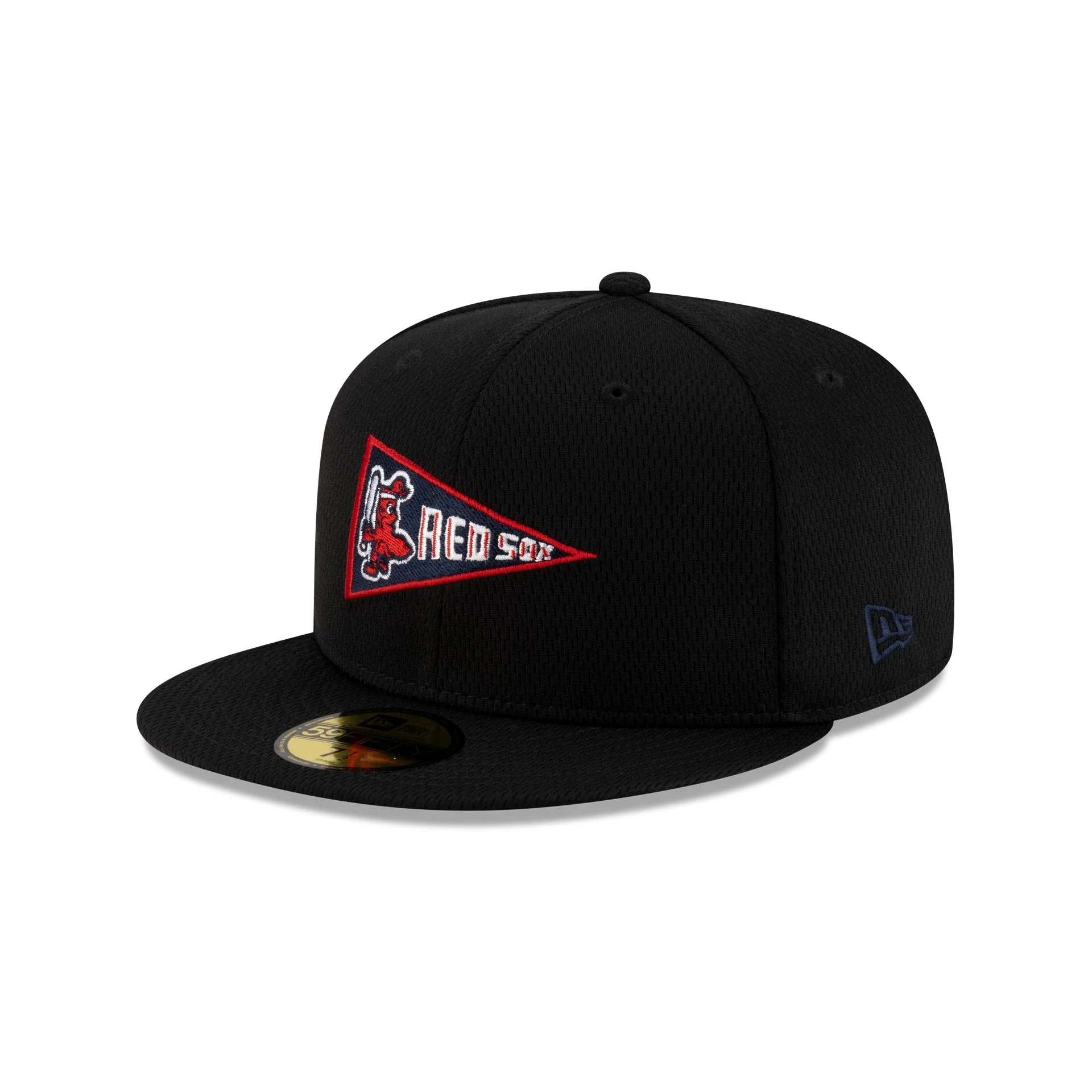 Boston Red Sox 2025 Clubhouse Alt Black 59FIFTY Fitted Hat