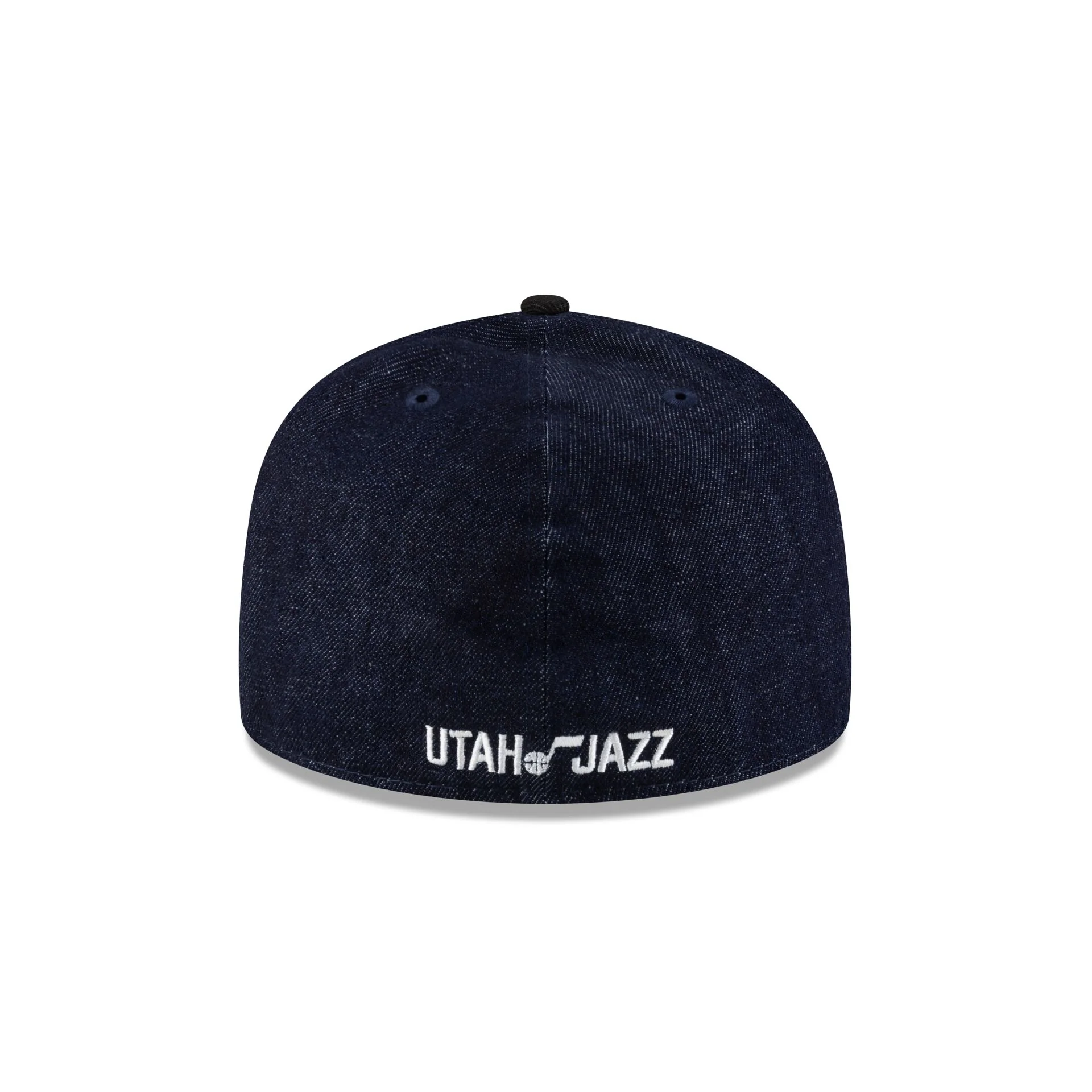 Utah Jazz Navy Denim 59FIFTY A-Frame Fitted Hat