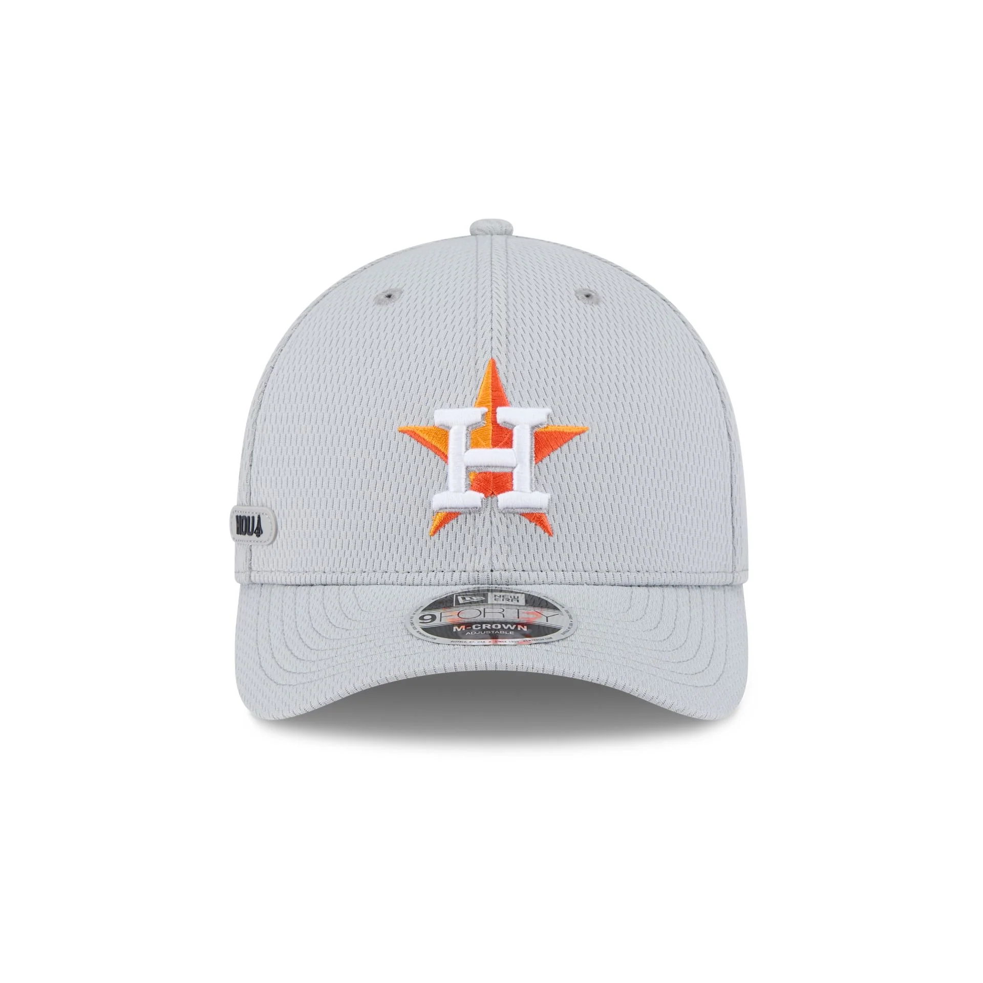 Houston Astros 2025 Clubhouse Gray 9FORTY M-Crown Snapback Hat