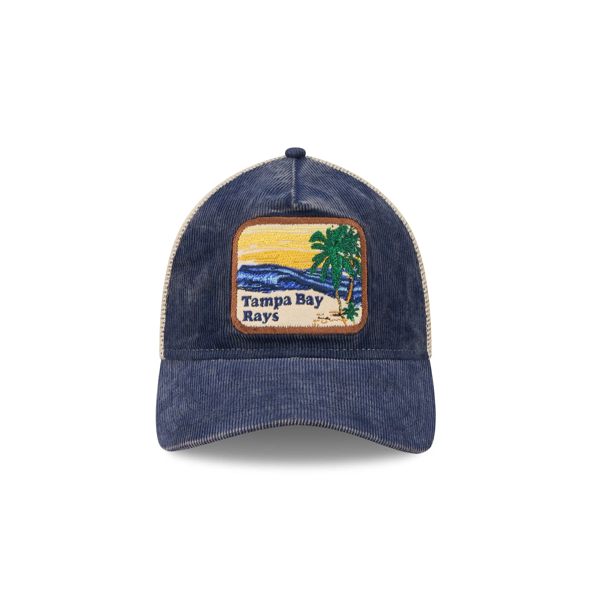Tampa Bay Rays Vintage Landscape 9TWENTY A-Frame Trucker Hat