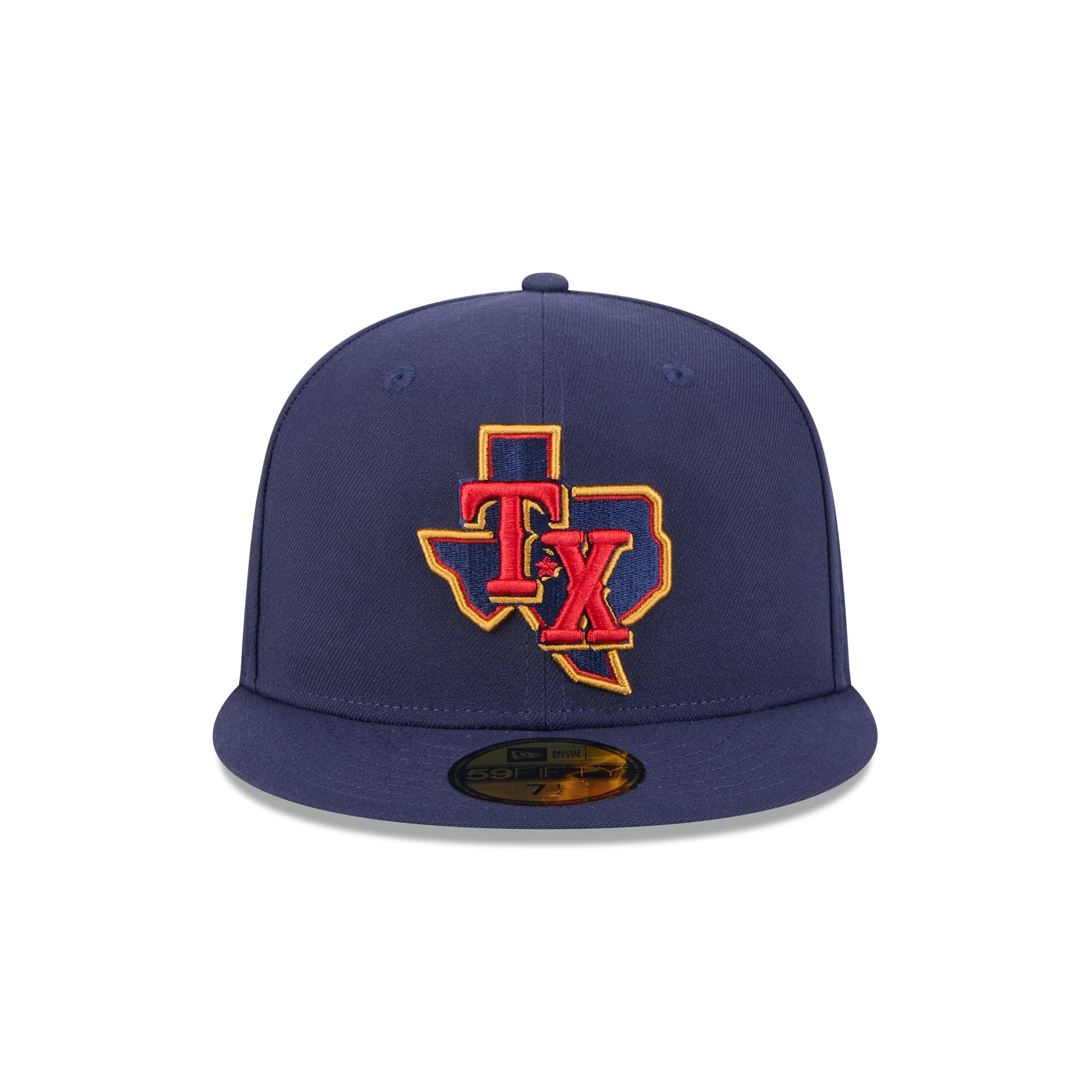 Texas Rangers Blue Tartan 59FIFTY Fitted Hat