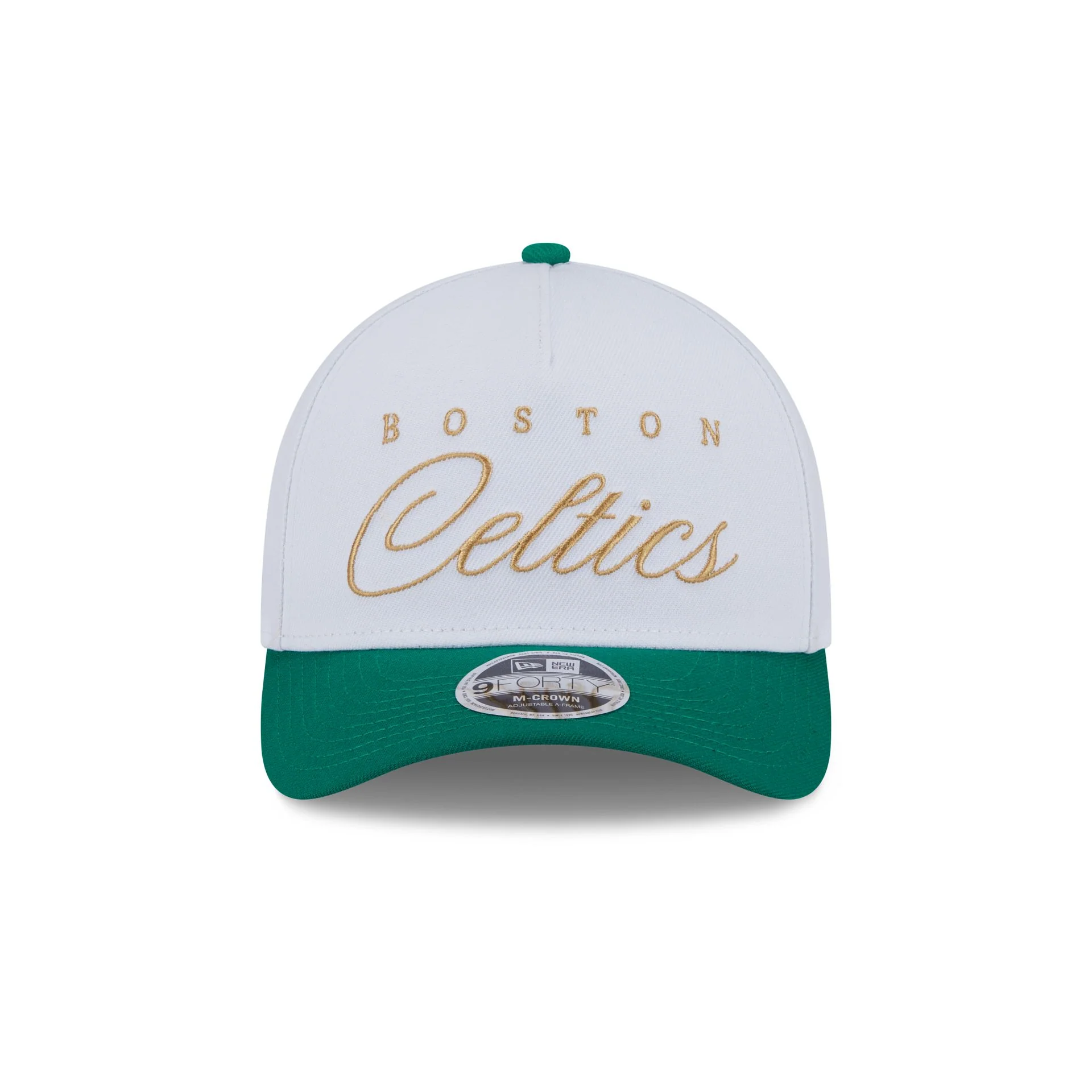 Boston Celtics 2025 Draft 9FORTY M-Crown A-Frame Snapback Hat
