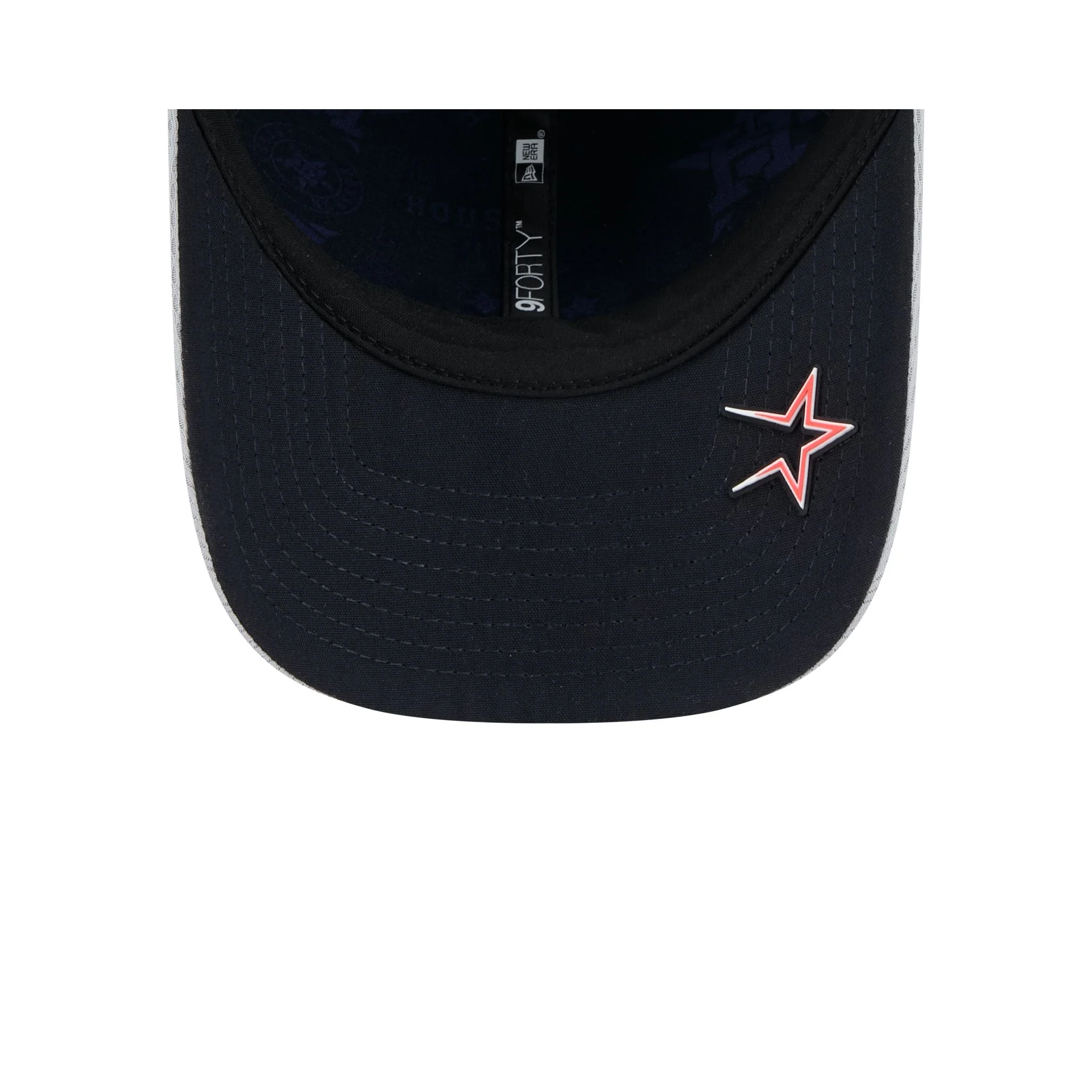 Houston Astros 2025 Clubhouse Gray 9FORTY M-Crown Snapback Hat