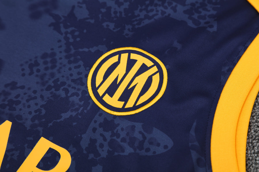 Kit Tank Top + Shorts Inter Milan Blue/Black Training 25/26