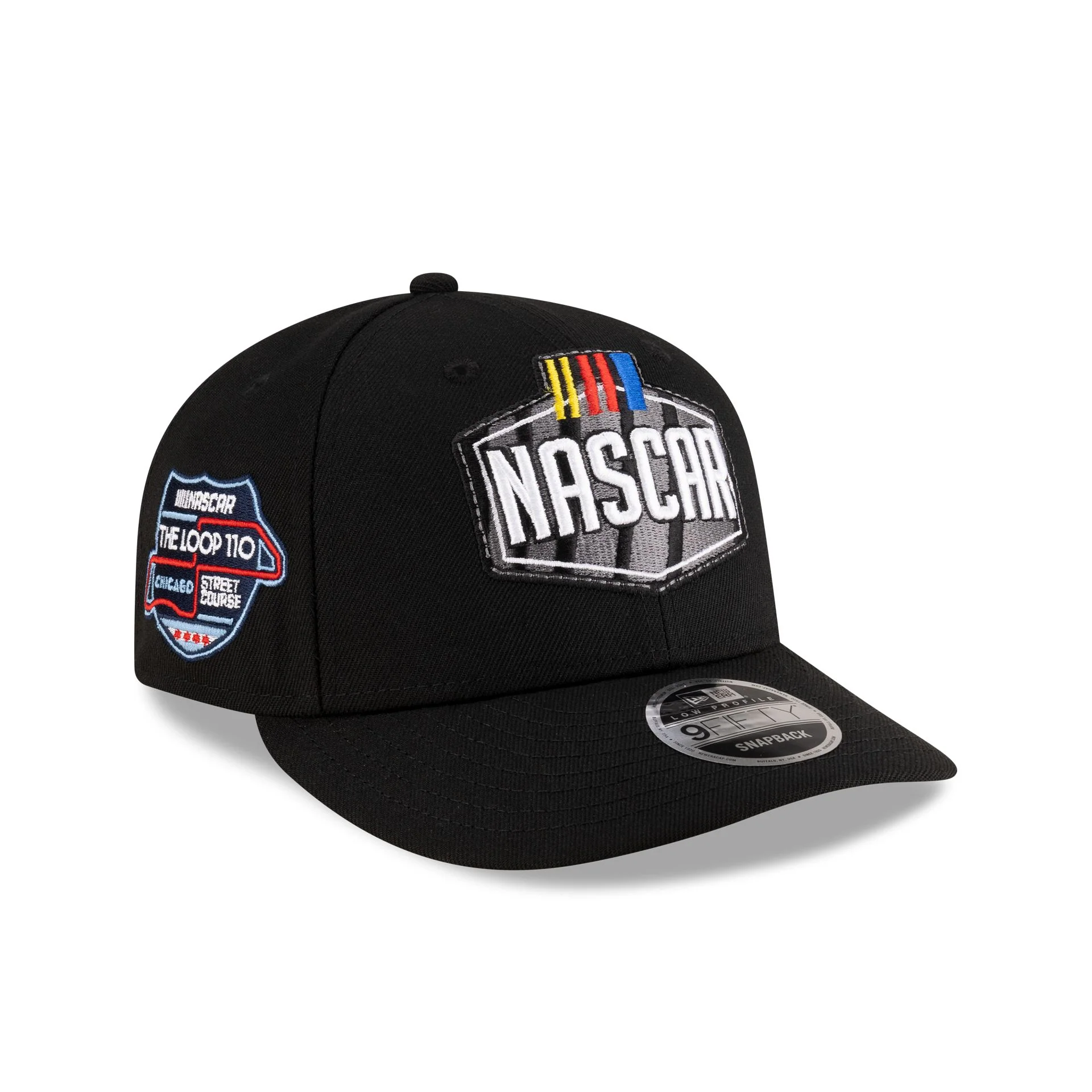 NASCAR Chicago Street Race Black Low Profile 9FIFTY Snapback Hat