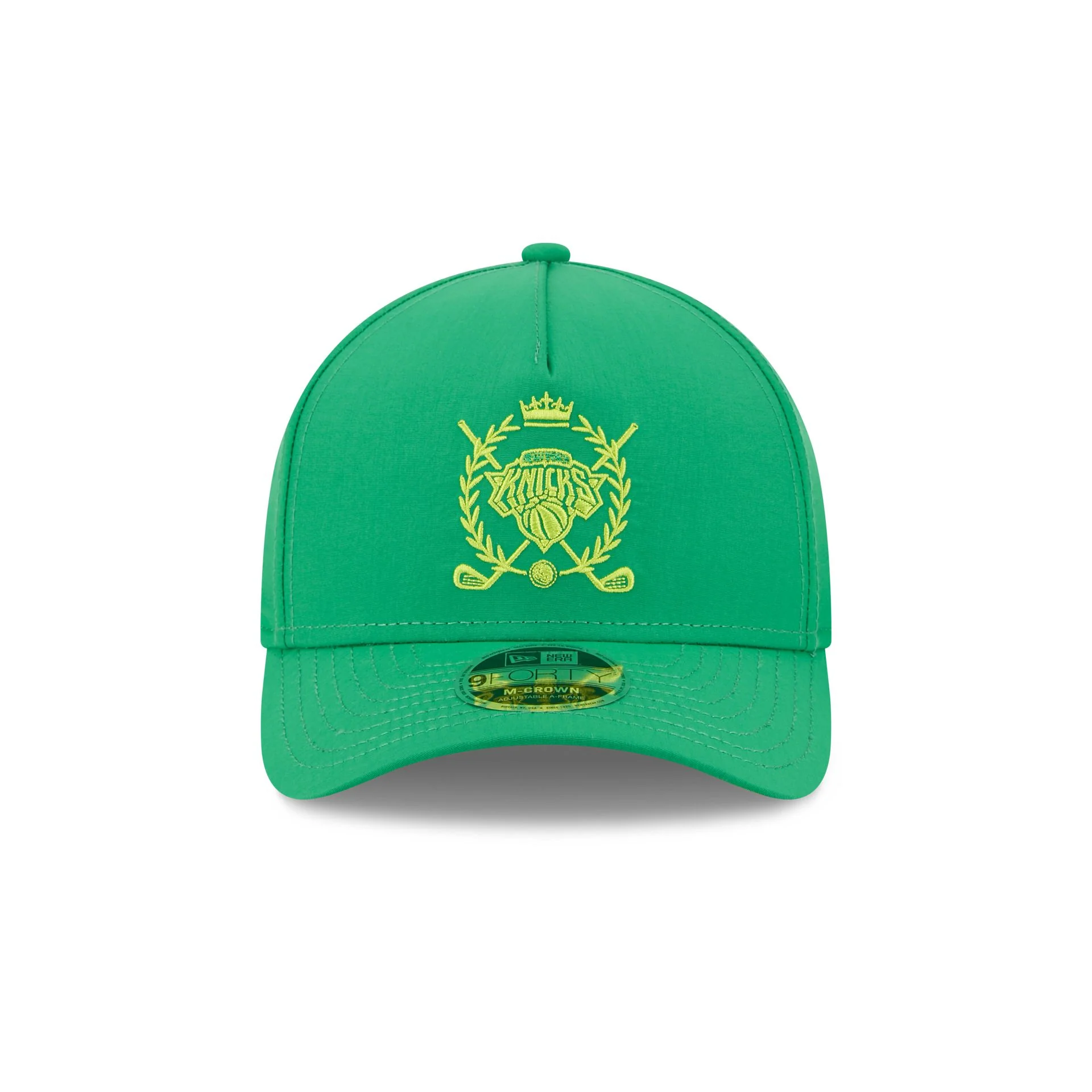 New York Knicks Tee Time 9FORTY M-Crown A-Frame Snapback Hat