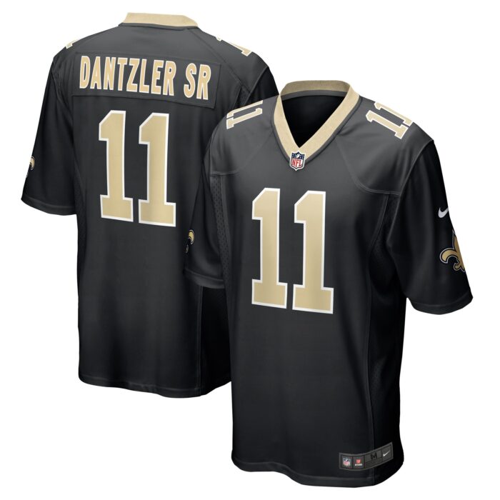 Men’s New Orleans Saints Cameron Dantzler Sr Nike Black Game Jersey