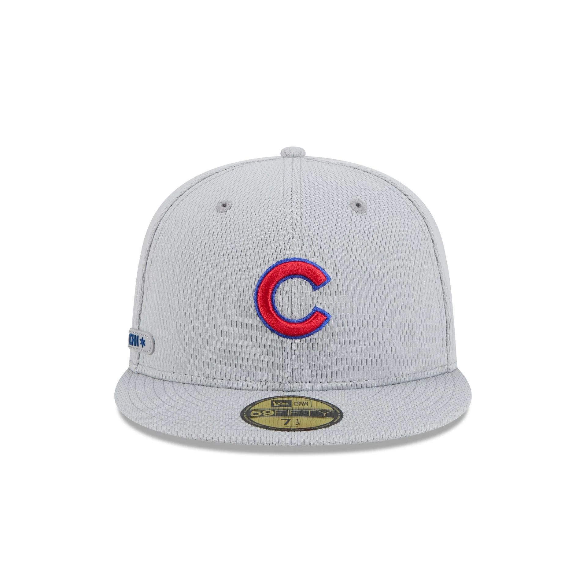 Chicago Cubs 2025 Clubhouse Gray 59FIFTY Fitted Hat