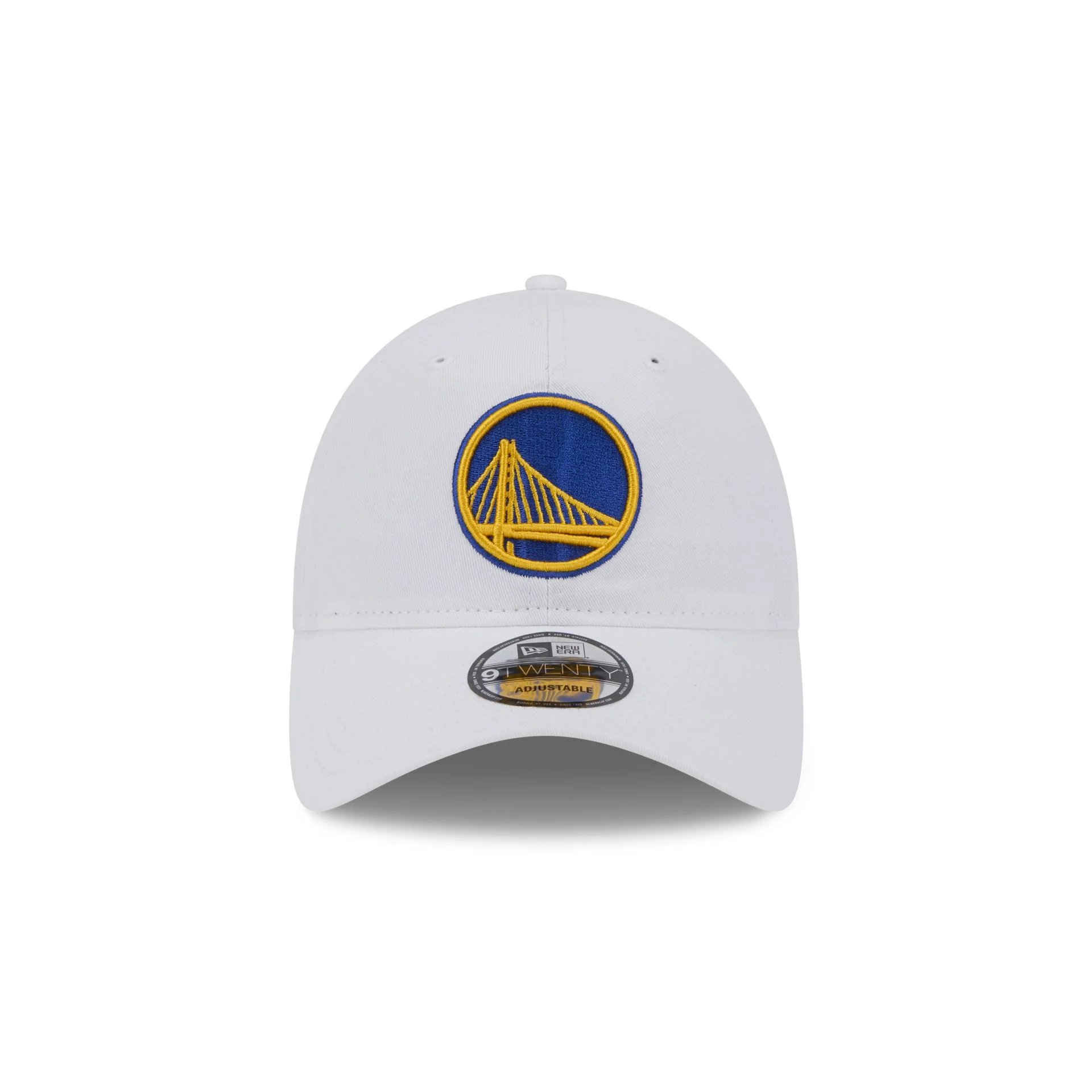 Golden State Warriors White 9TWENTY Adjustable Hat