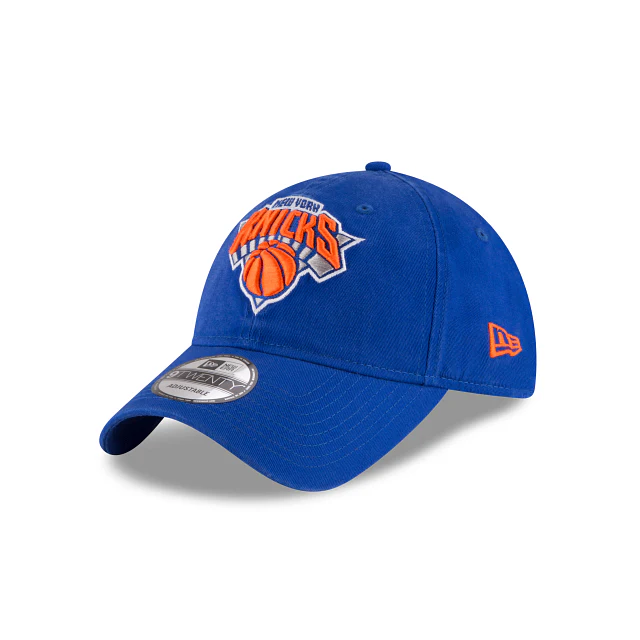 New York Knicks Core Classic Blue 9TWENTY Adjustable Hat