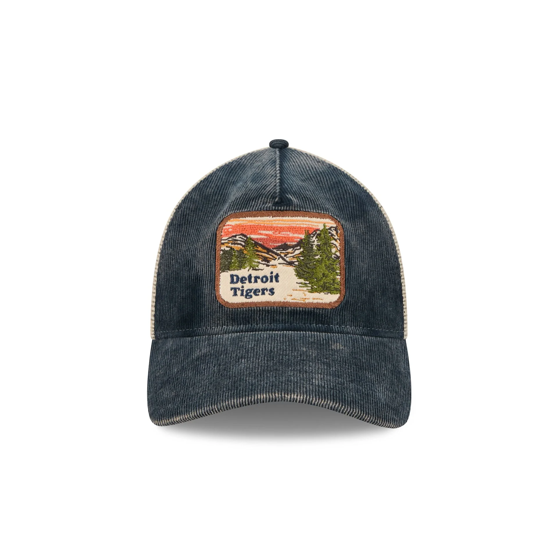 Detroit Tigers Vintage Landscape 9TWENTY A-Frame Trucker Hat