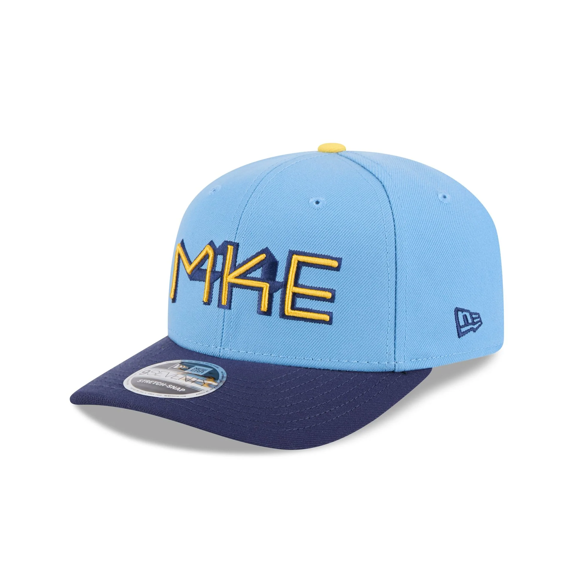 Milwaukee Brewers City Connect 9SEVENTY Stretch-Snap Hat