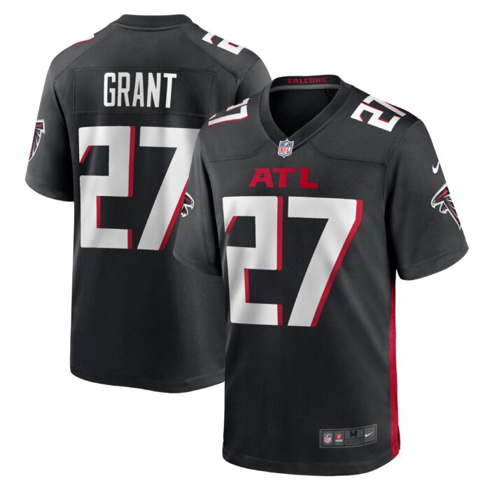 Men’s Atlanta Falcons Richie Grant Nike Black Game Jersey