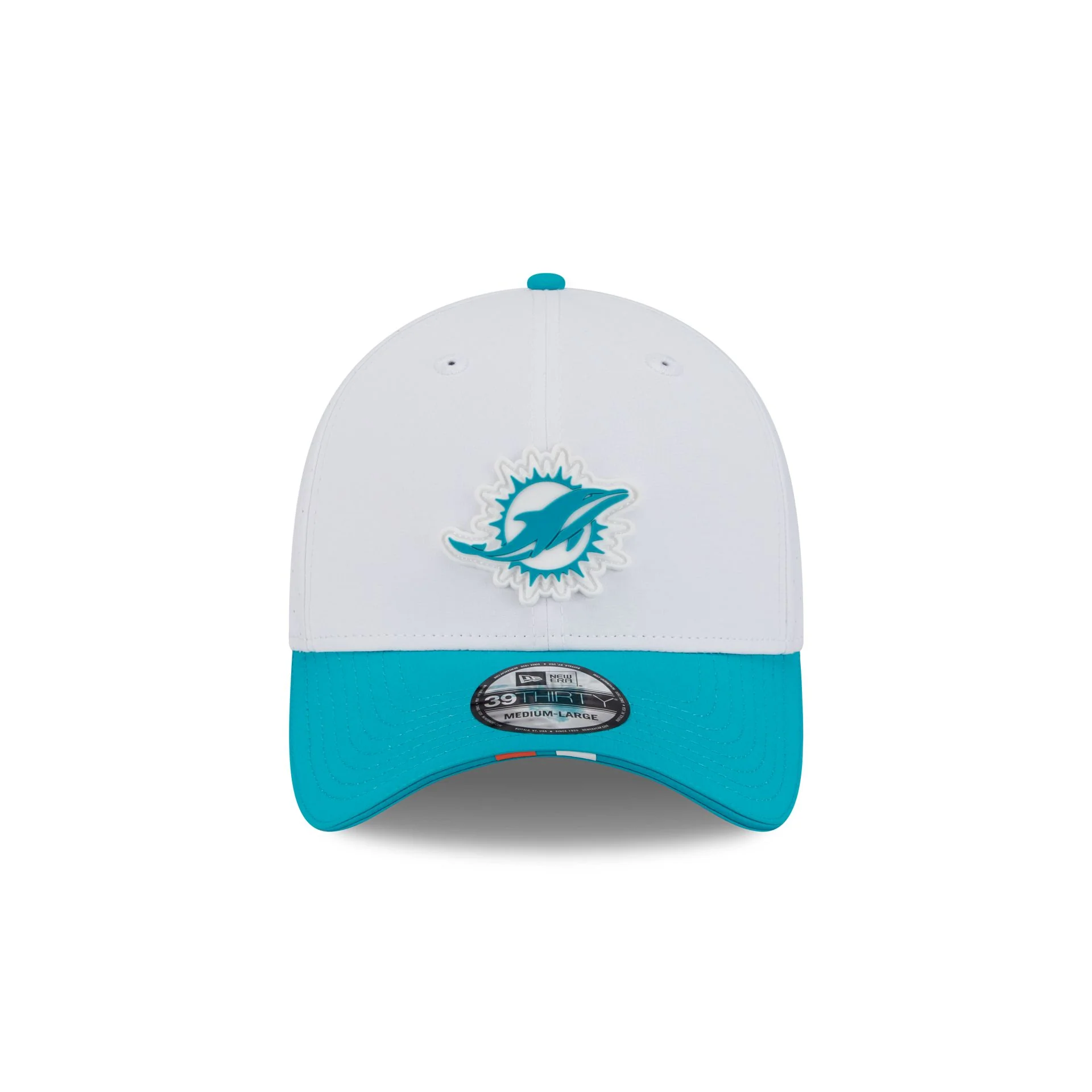 Miami Dolphins 2025 Training 39THIRTY Stretch Fit Hat