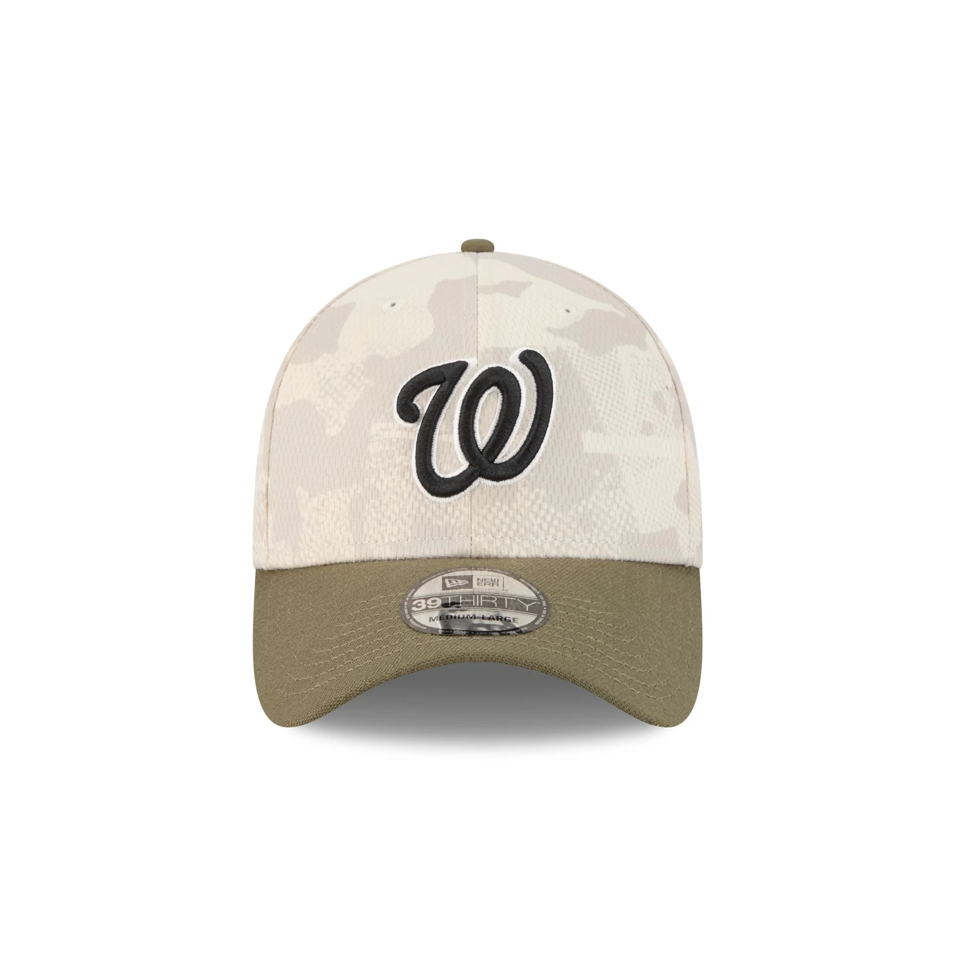 Washington Nationals Armed Forces Day 2025 39THIRTY Stretch Fit Hat