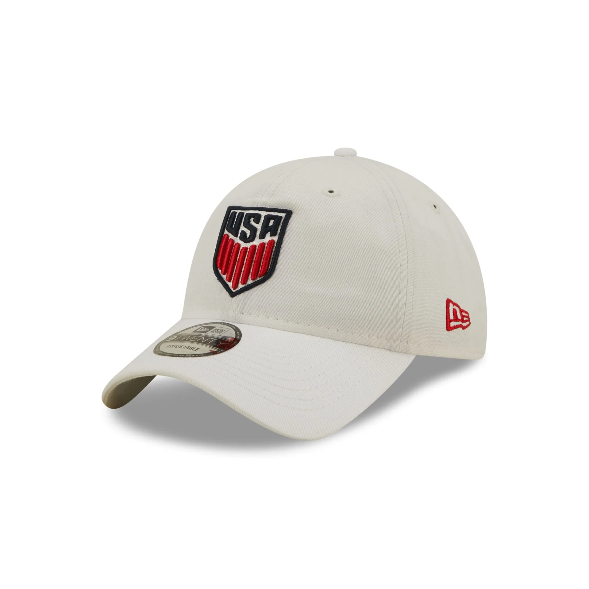U.S. Soccer Men's National Team White 9TWENTY Adjustable Hat
