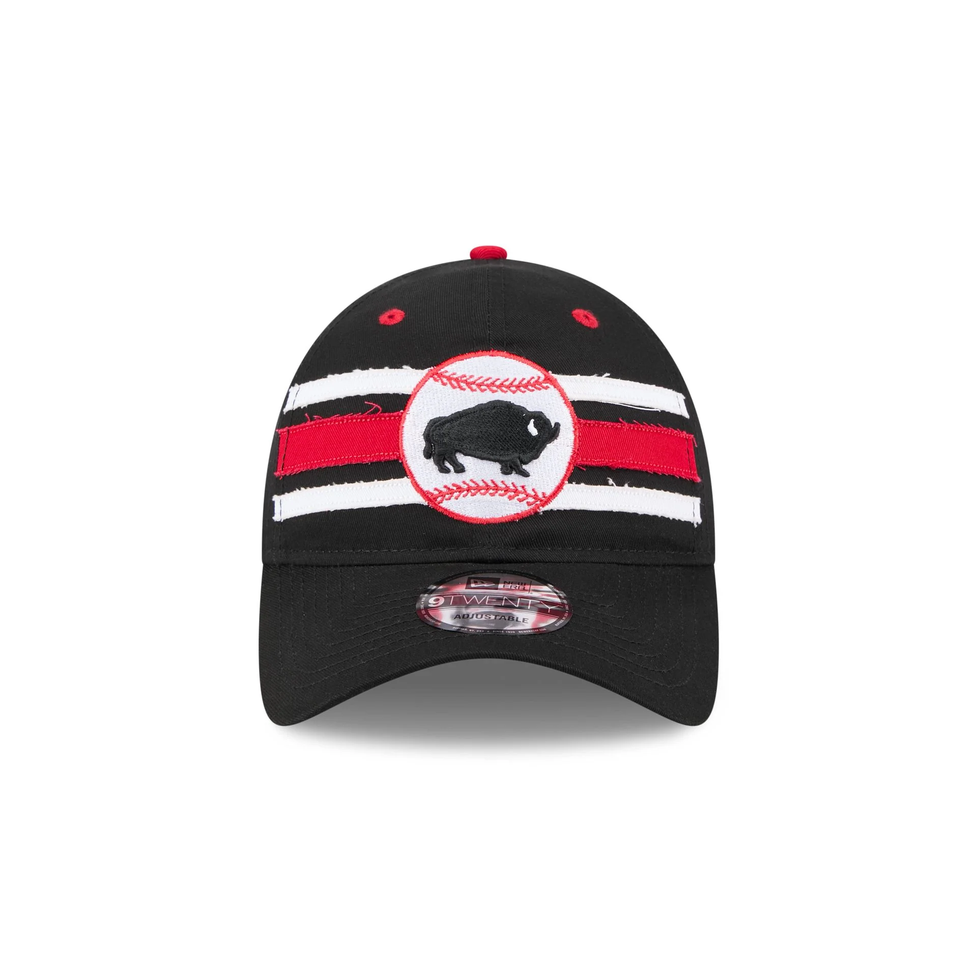 Buffalo Bisons Theme Night Black 9TWENTY Adjustable Hat