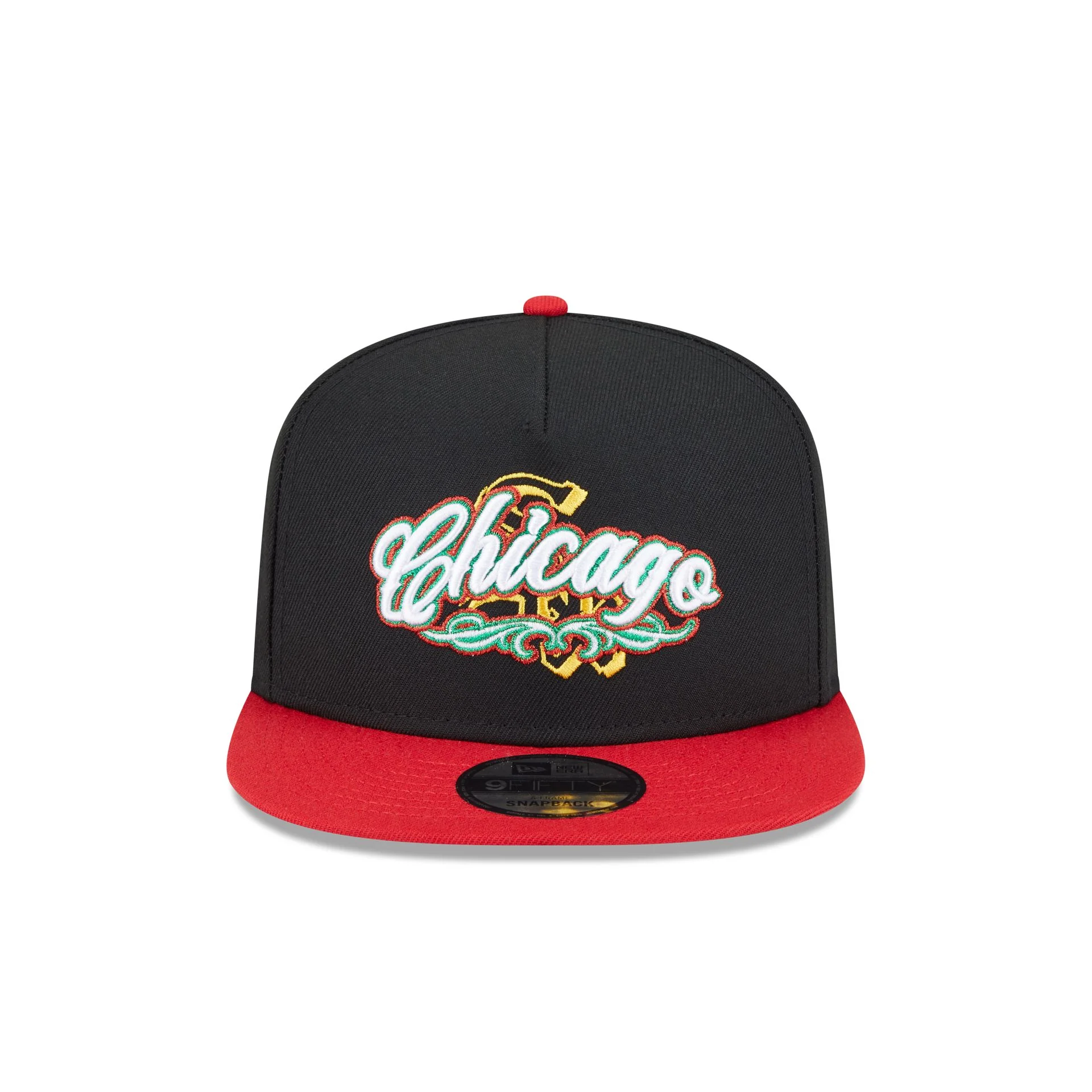 Chicago White Sox City Script 9FIFTY A-Frame Snapback Hat